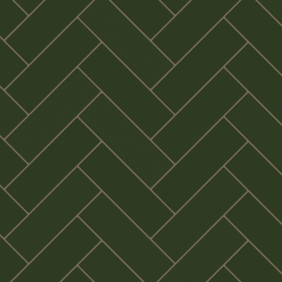 4x12 Original Ceramic Tile in Hunter Green Matte