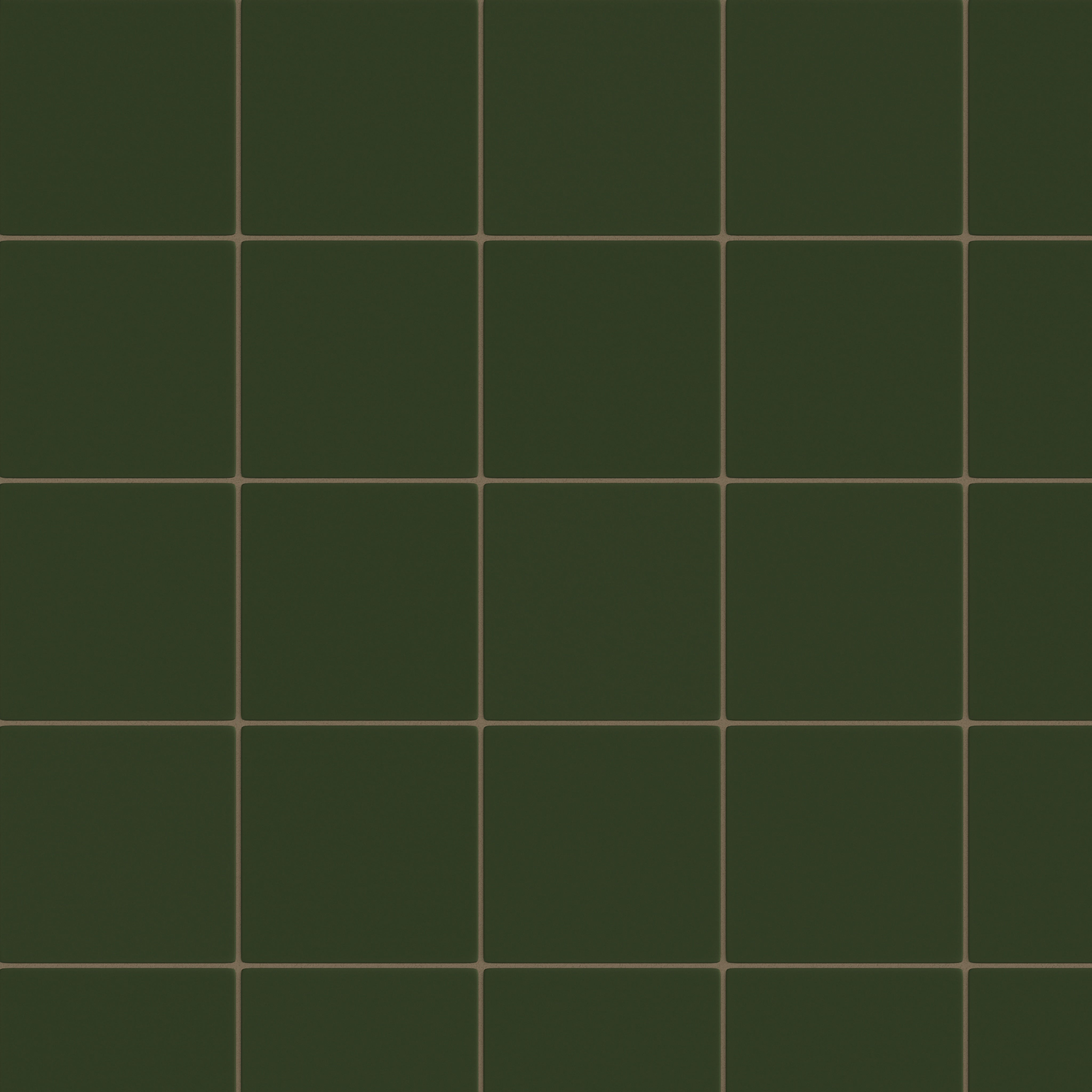 8x8 Original Ceramic Tile in Hunter Green Matte