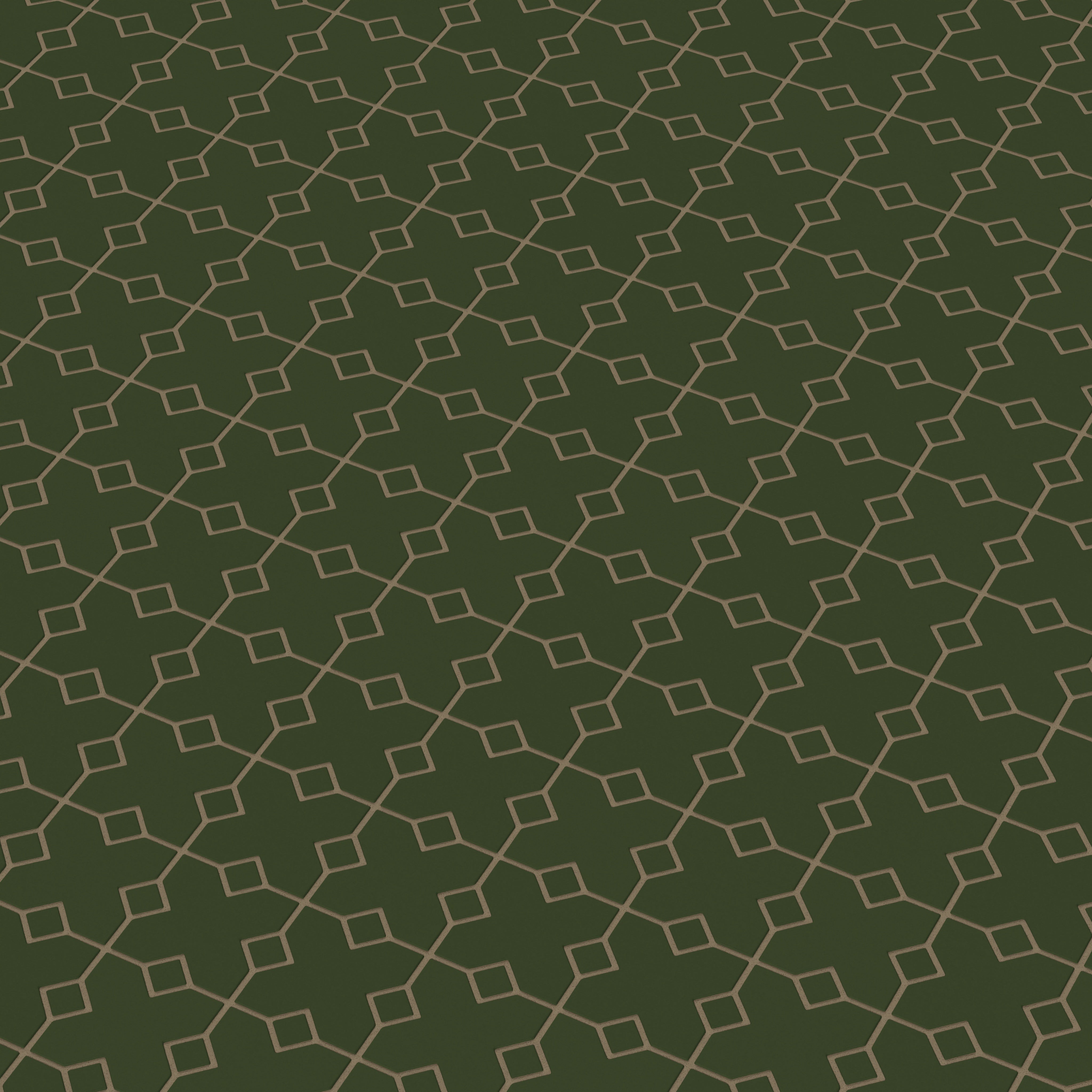 Hacienda Sheeted Original Ceramic Tile in Hunter Green Matte