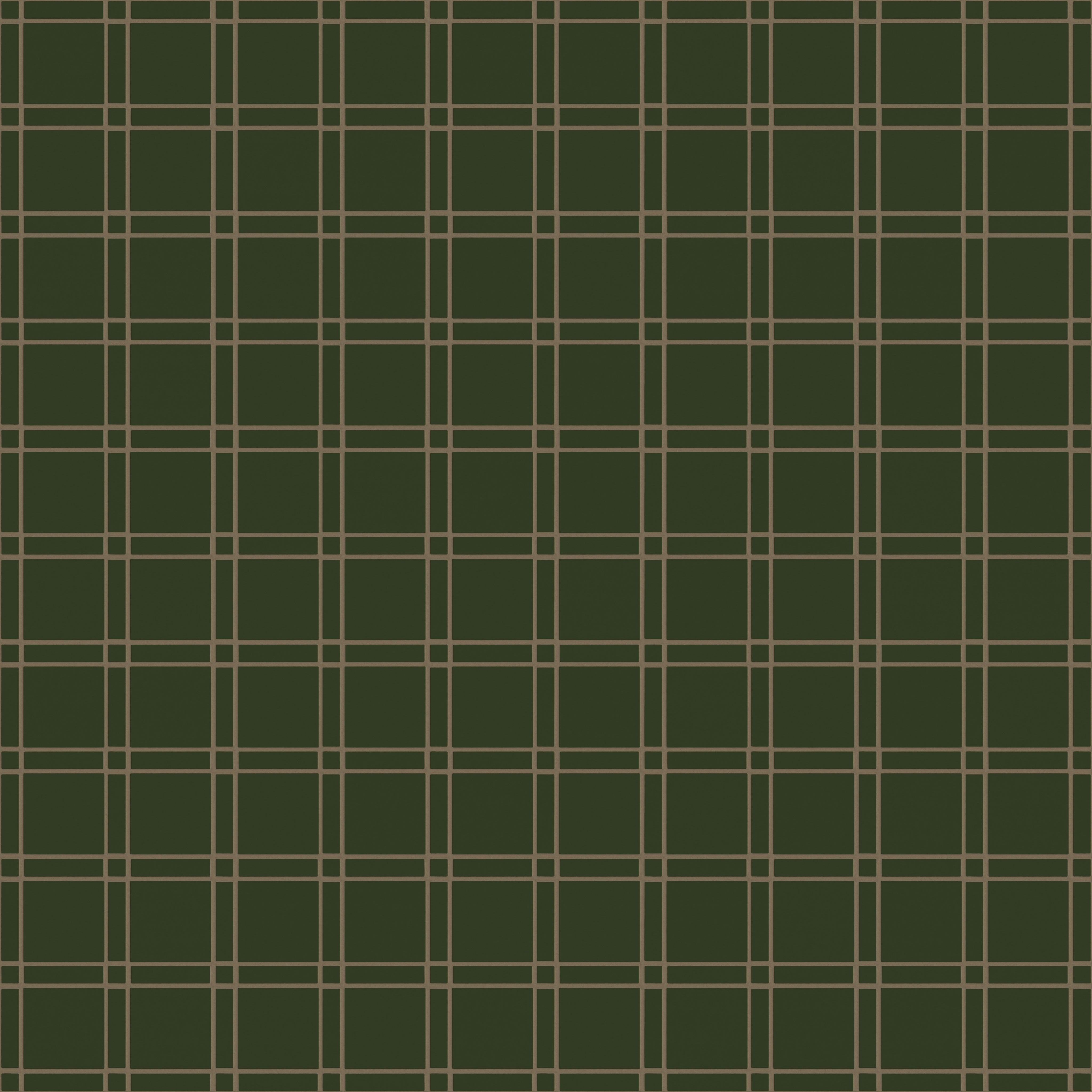 Lattice Sheeted Original Ceramic Tile in Hunter Green Matte