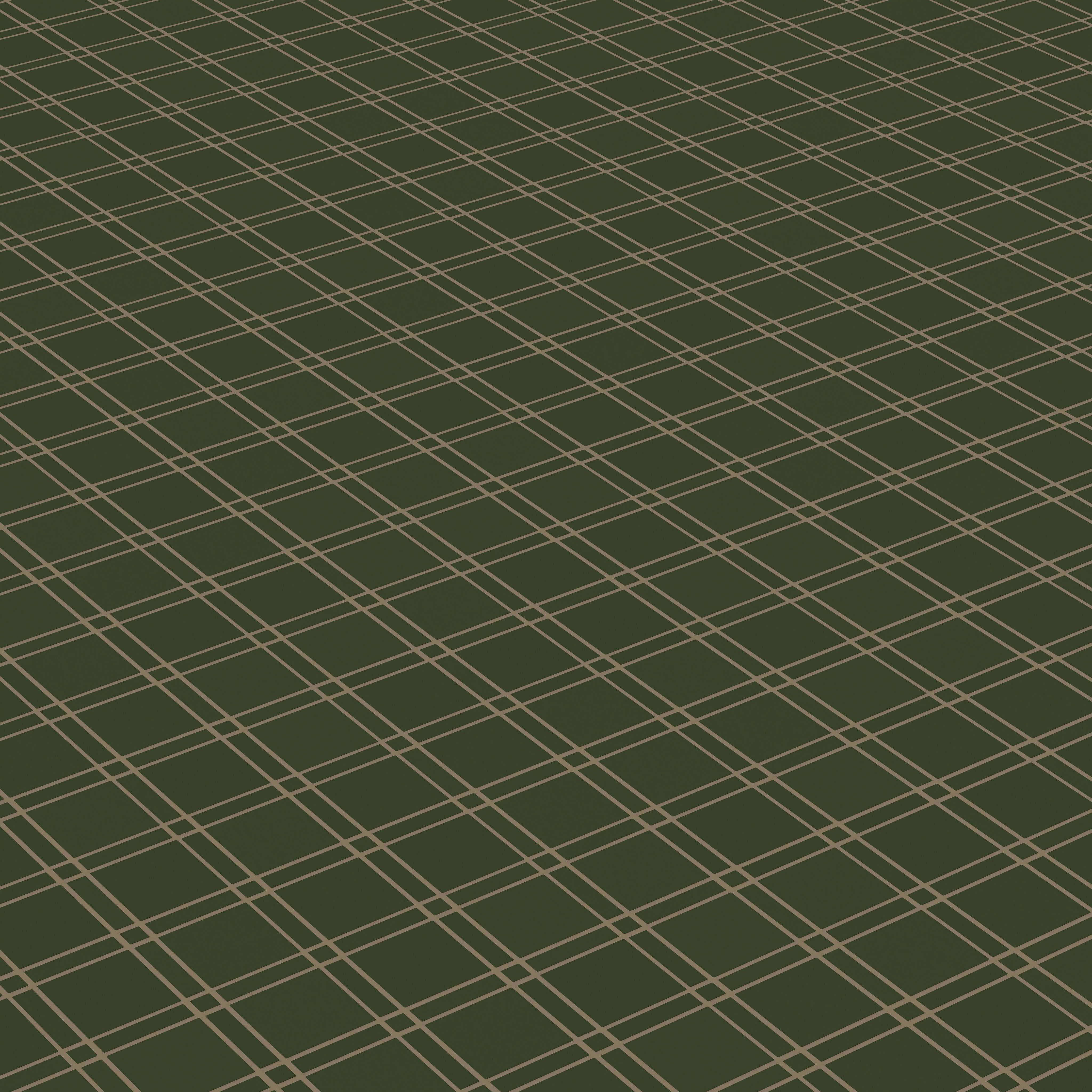 Lattice Sheeted Original Ceramic Tile in Hunter Green Matte