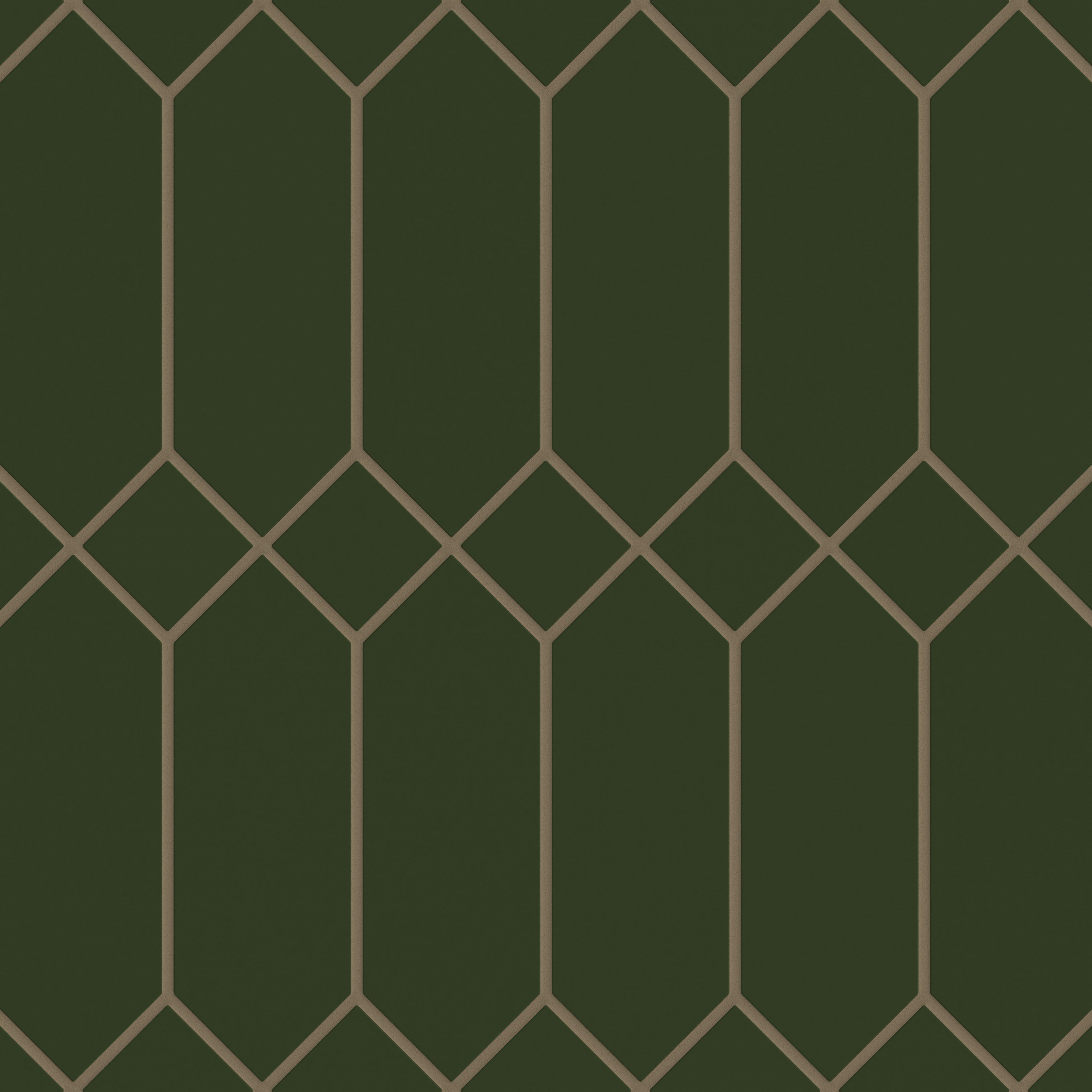 Mission Original Ceramic Tile in Hunter Green Matte
