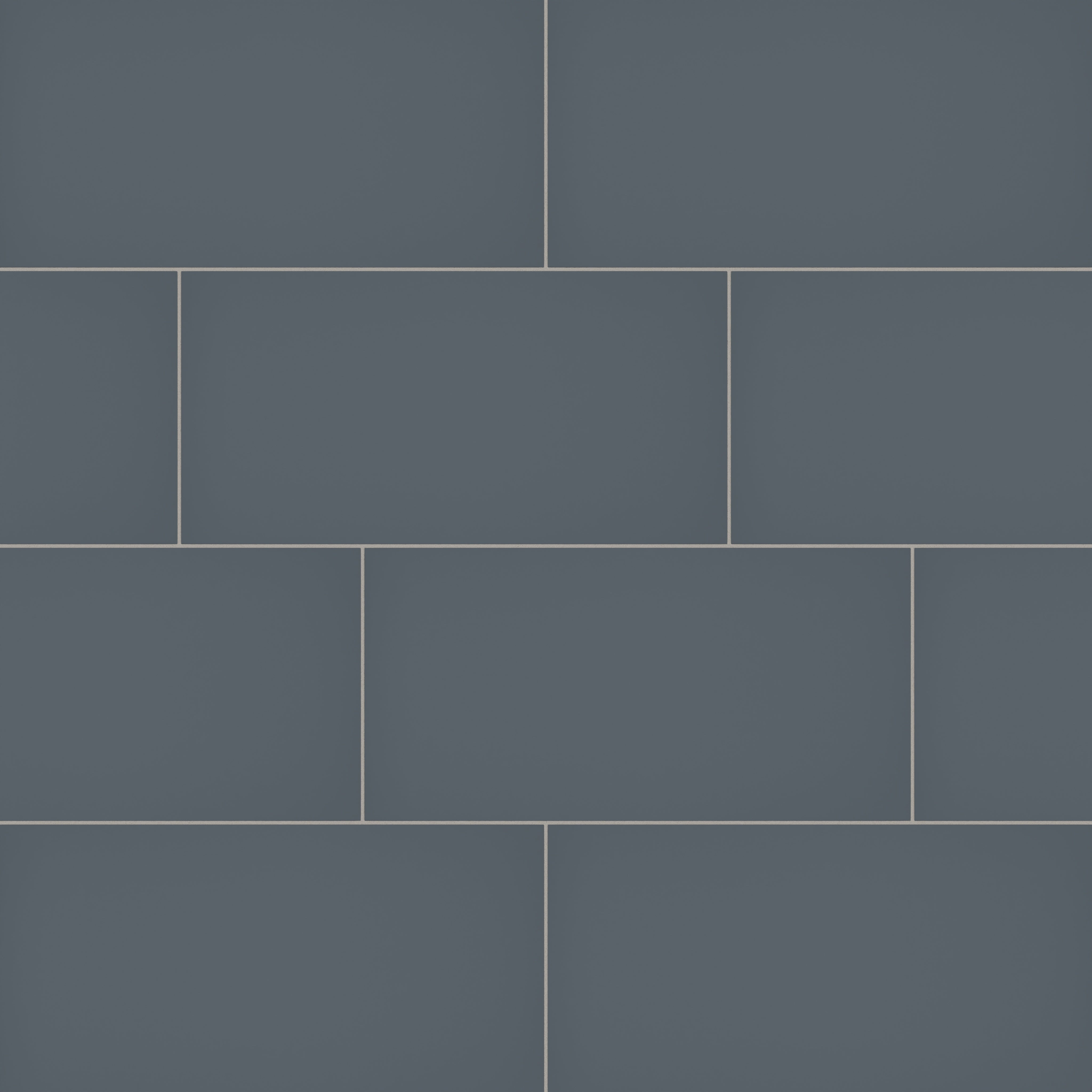 12x24 Natural Press Ceramic Tile in Indigo Matte