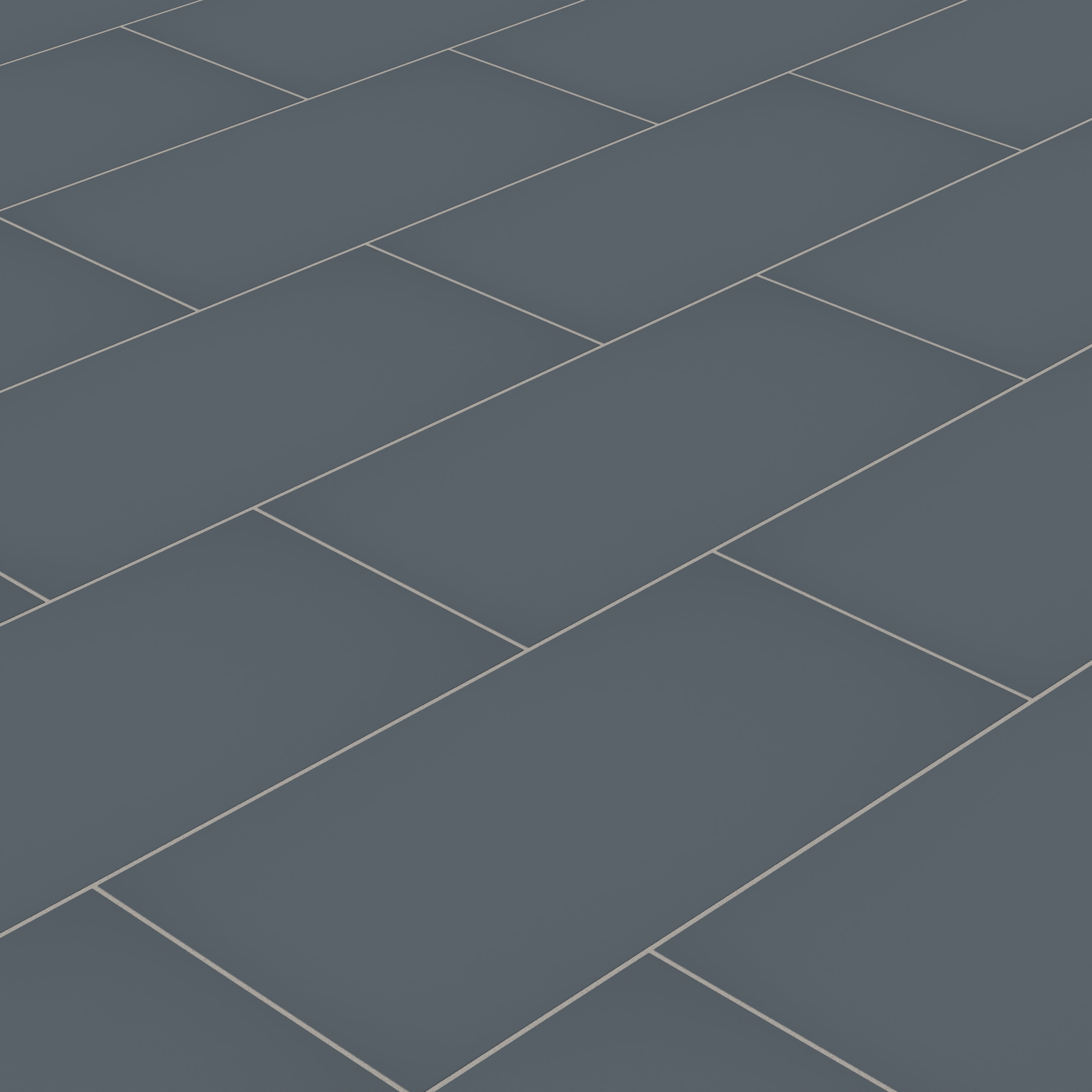 12x24 Natural Press Ceramic Tile in Indigo Matte
