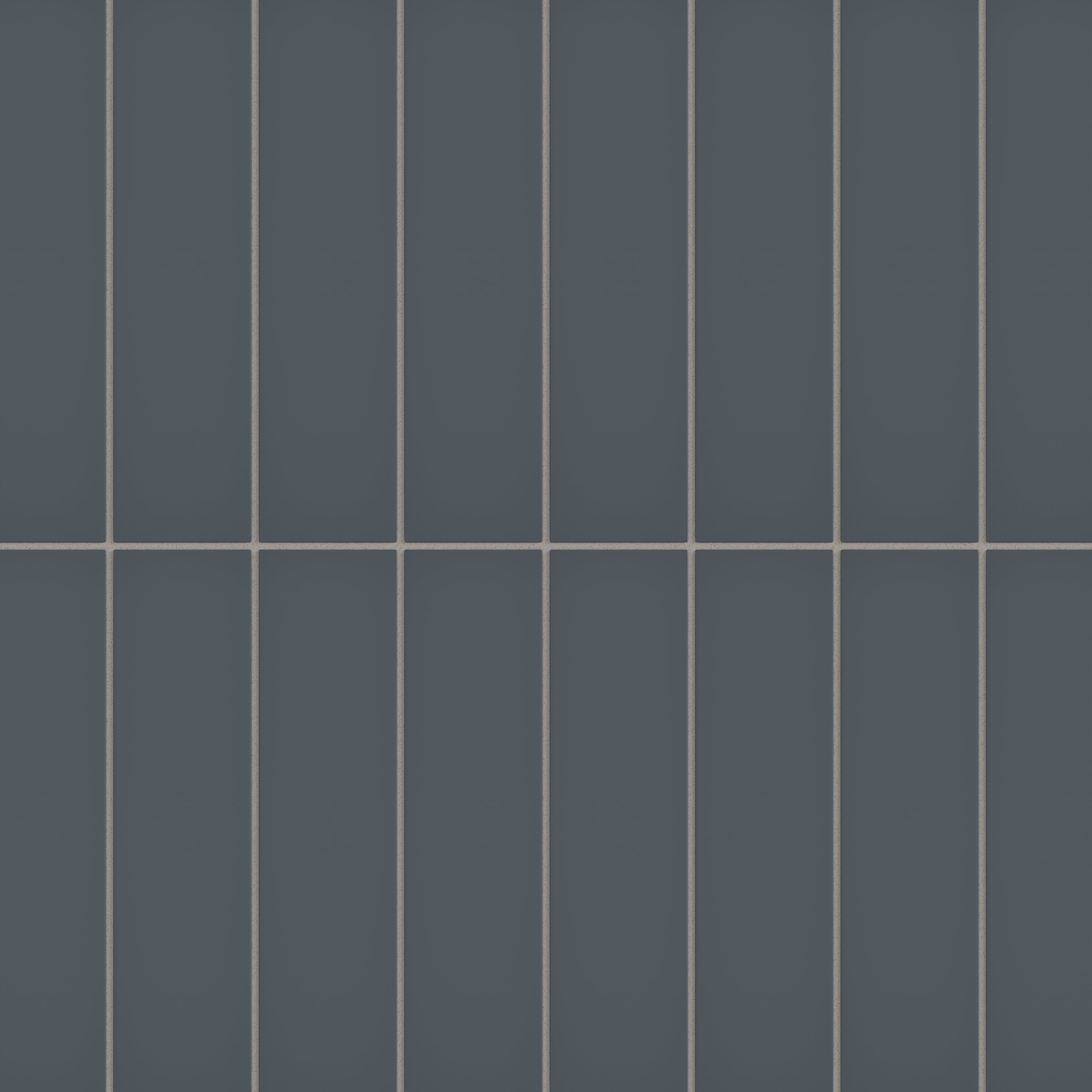 3x12 Natural Press Ceramic Tile in Indigo Matte
