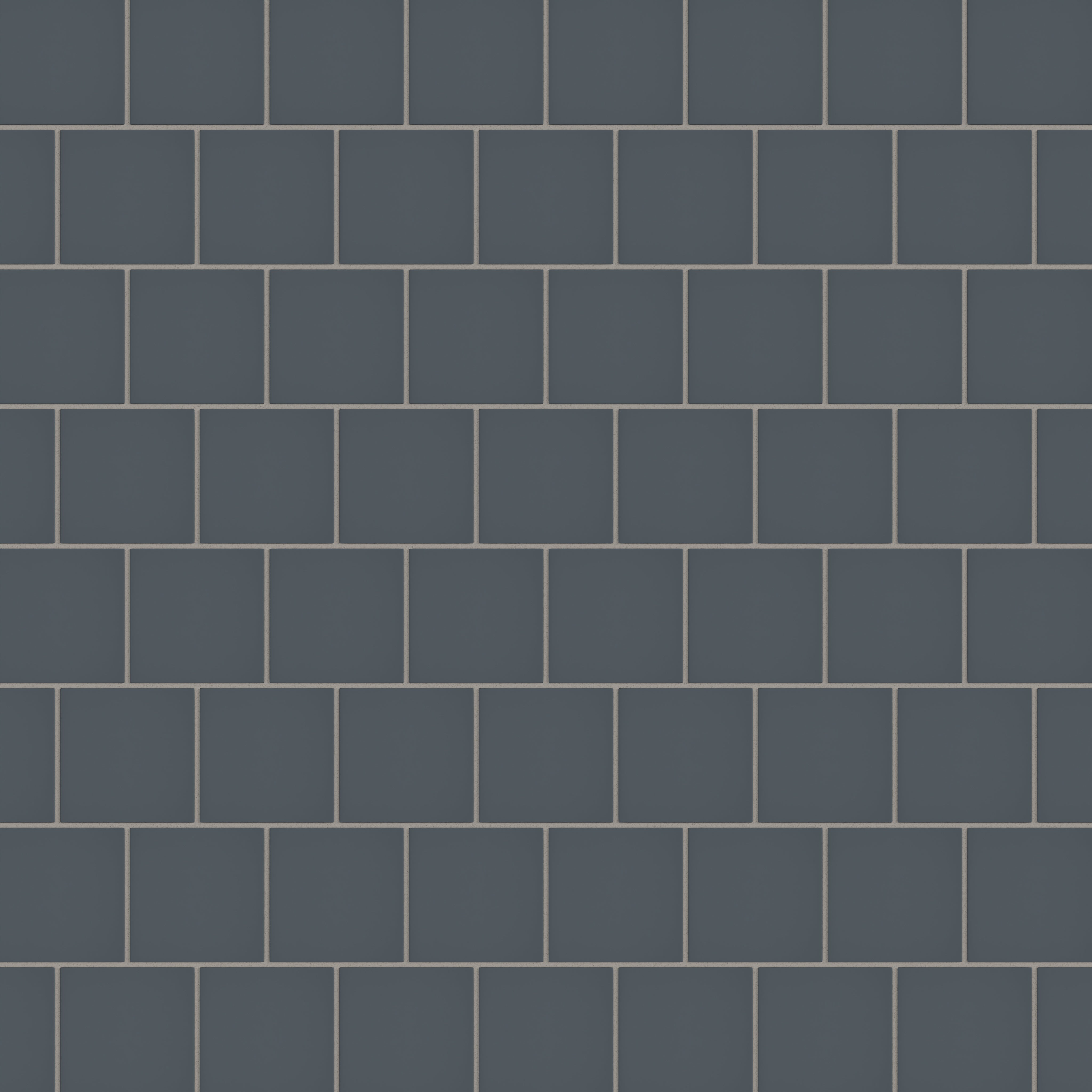 4x4 Natural Press Ceramic Tile in Indigo Matte