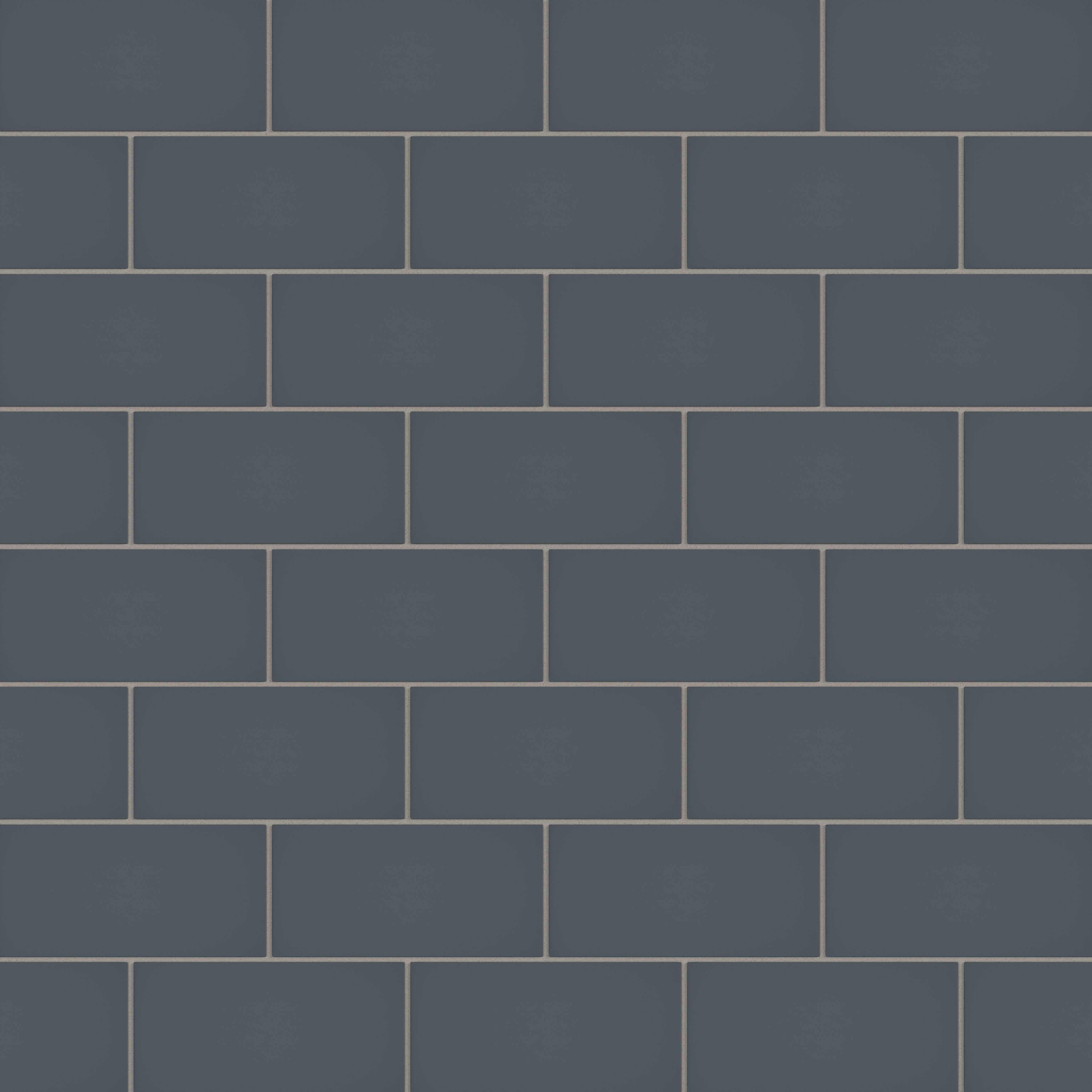 4x8 Natural Press Ceramic Tile in Indigo Matte