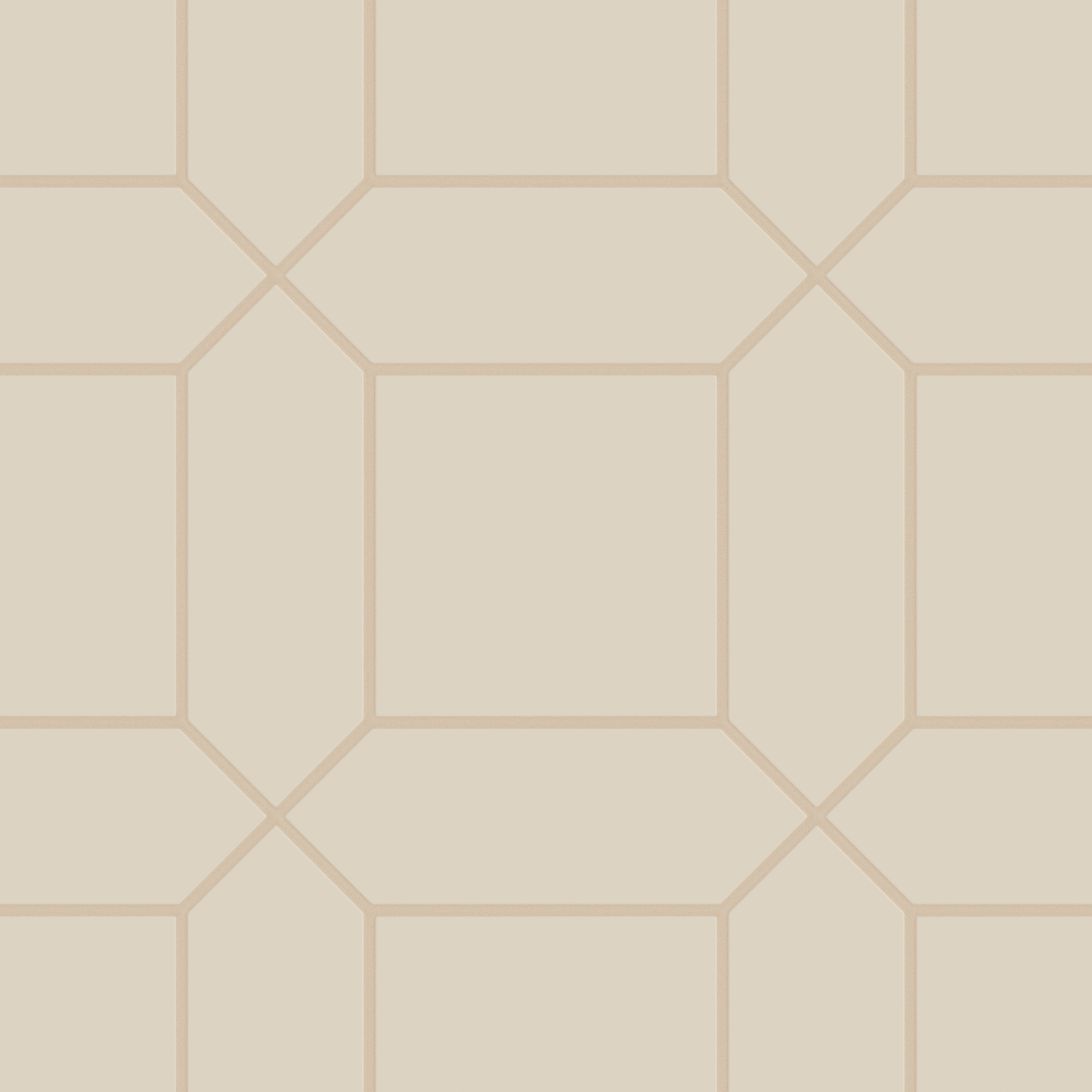Atrium Original Ceramic Tile in Ivory Matte