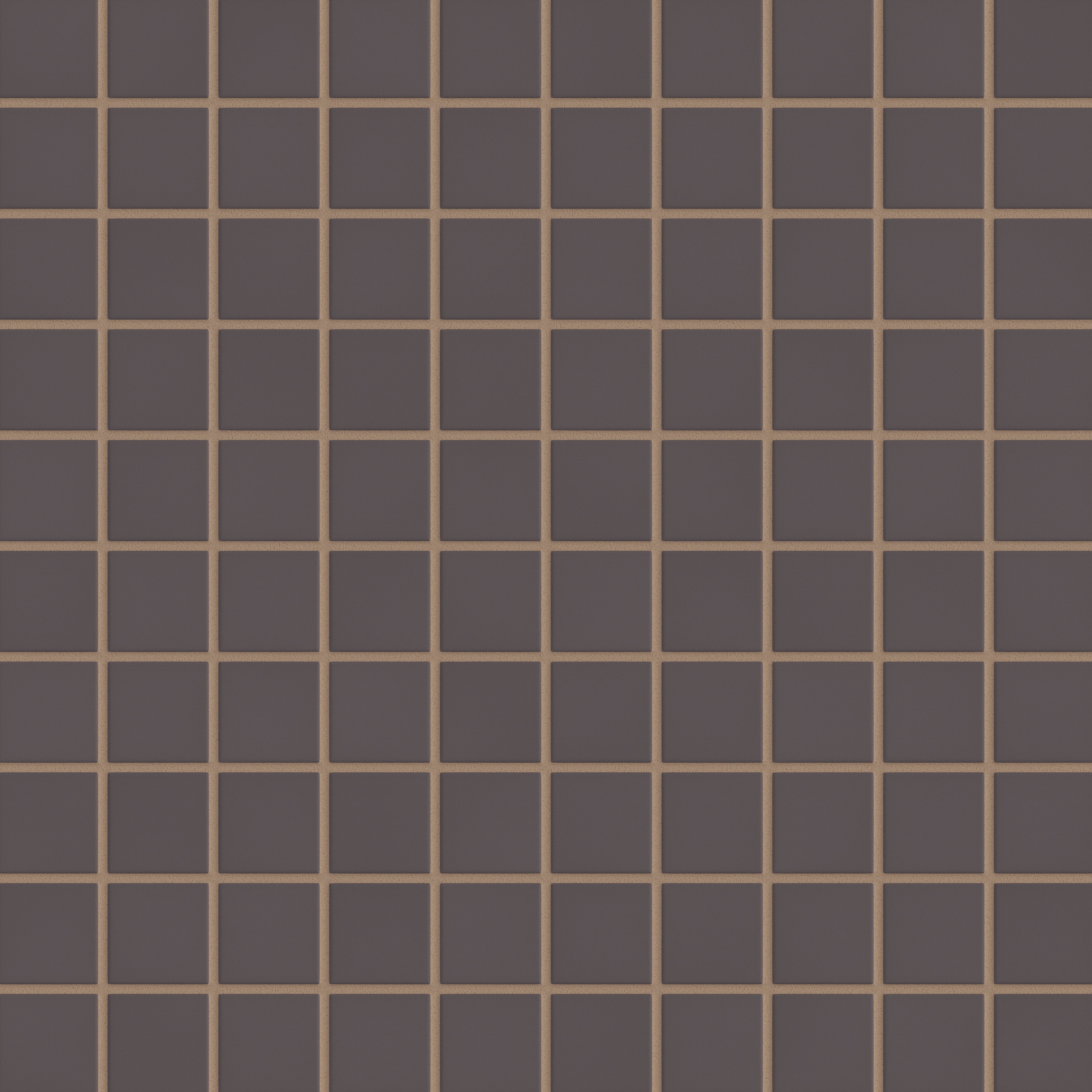 2x2 Straight Set Sheeted Original Ceramic Mosaic Tile in Kalamata Matte