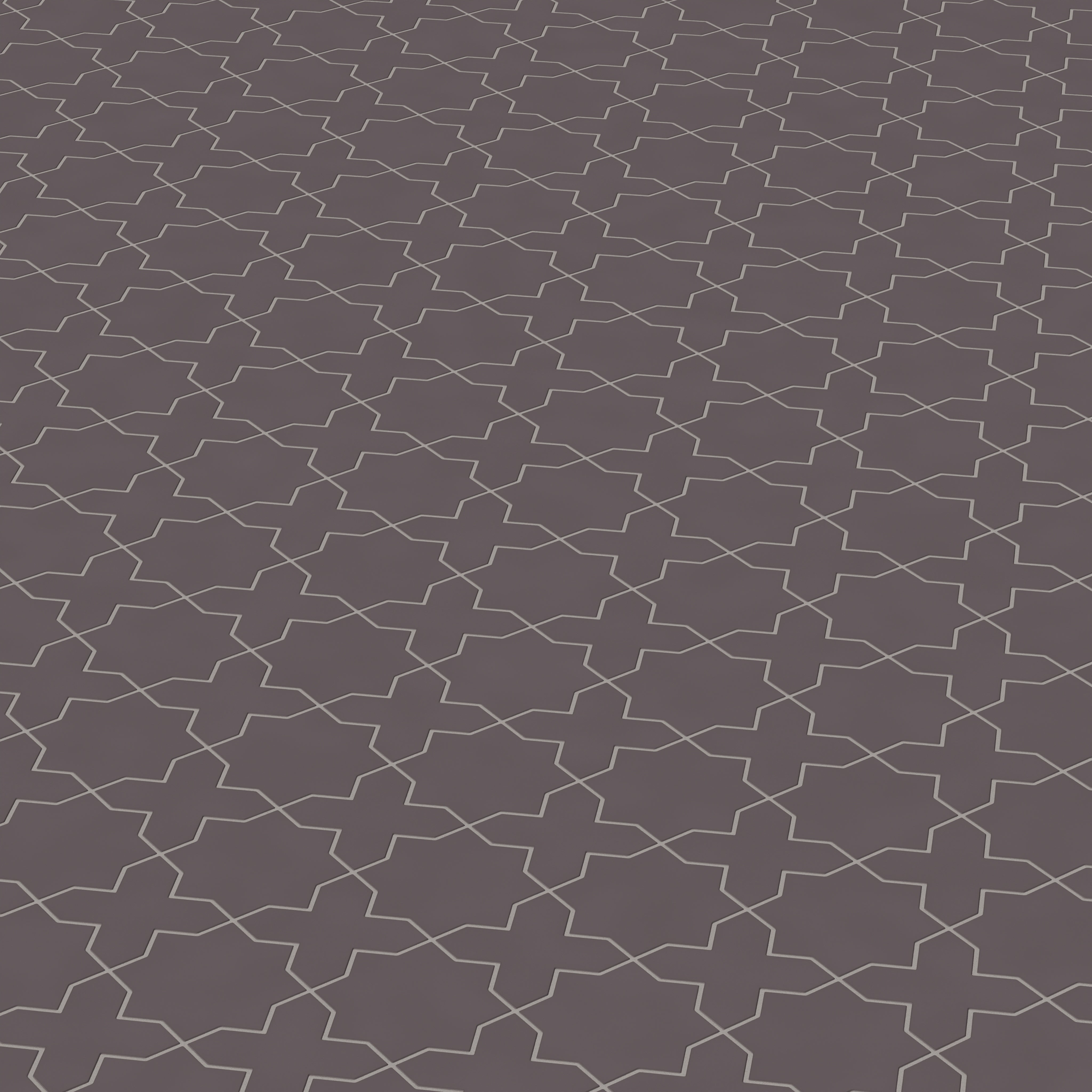 Star & Cross Original Ceramic Tile in Kalamata Matte