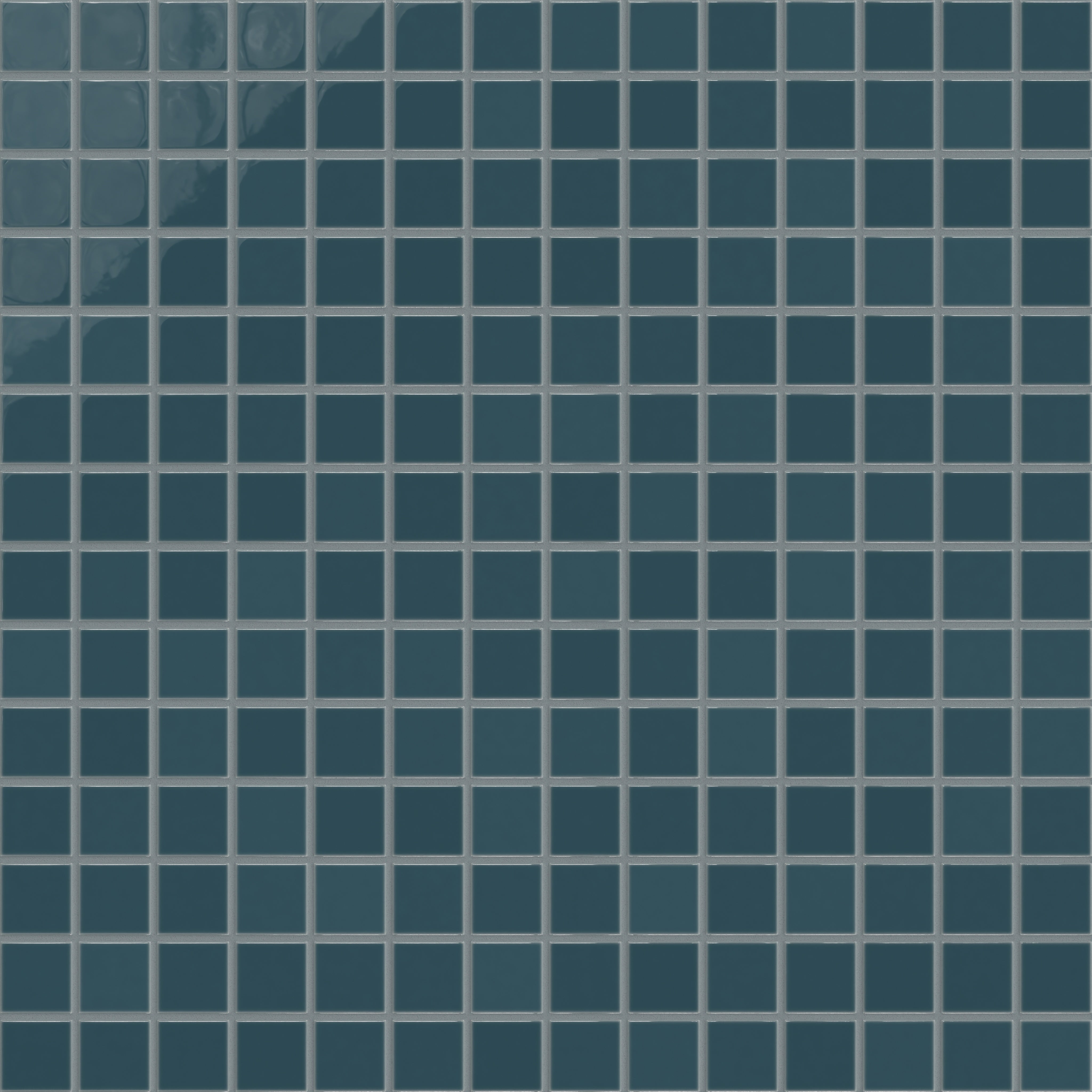2x2 Straight Set Sheeted Natural Press Ceramic Mosaic Tile in King Tide Gloss