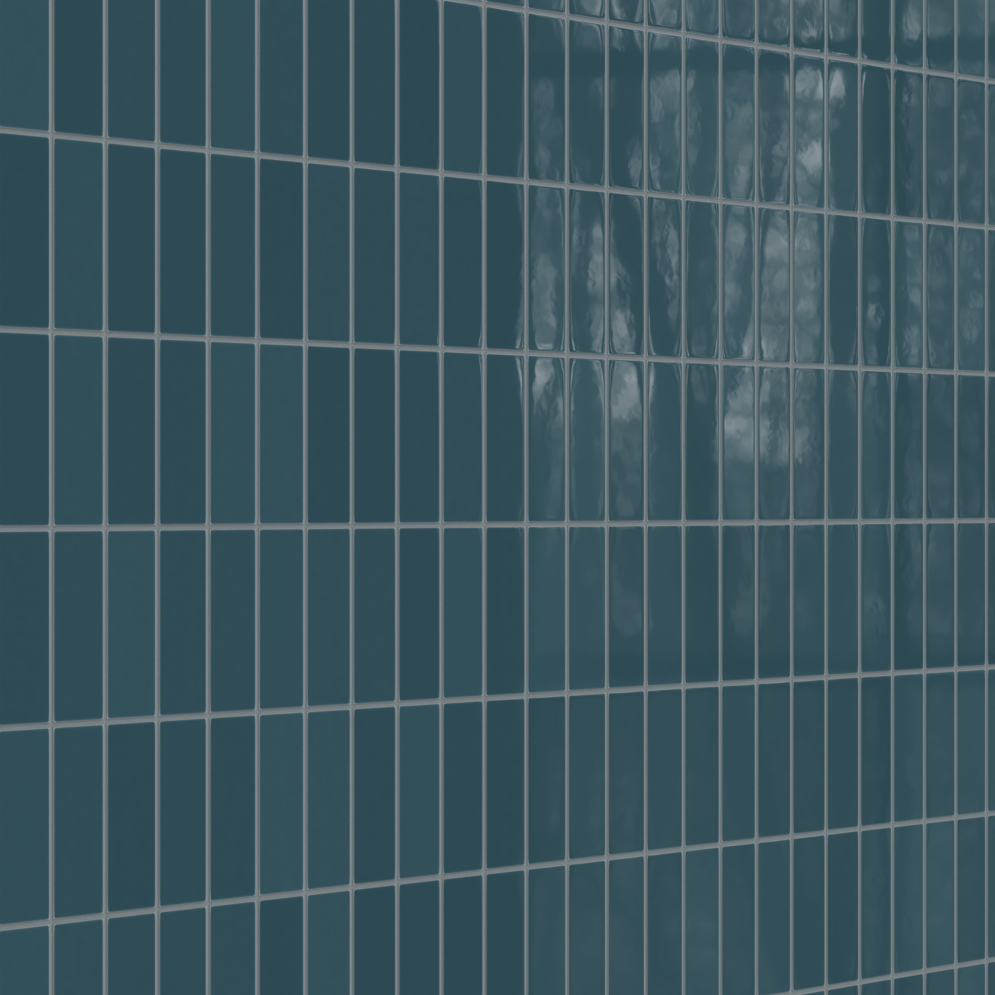2x6 Natural Press Ceramic Tile in King Tide Gloss