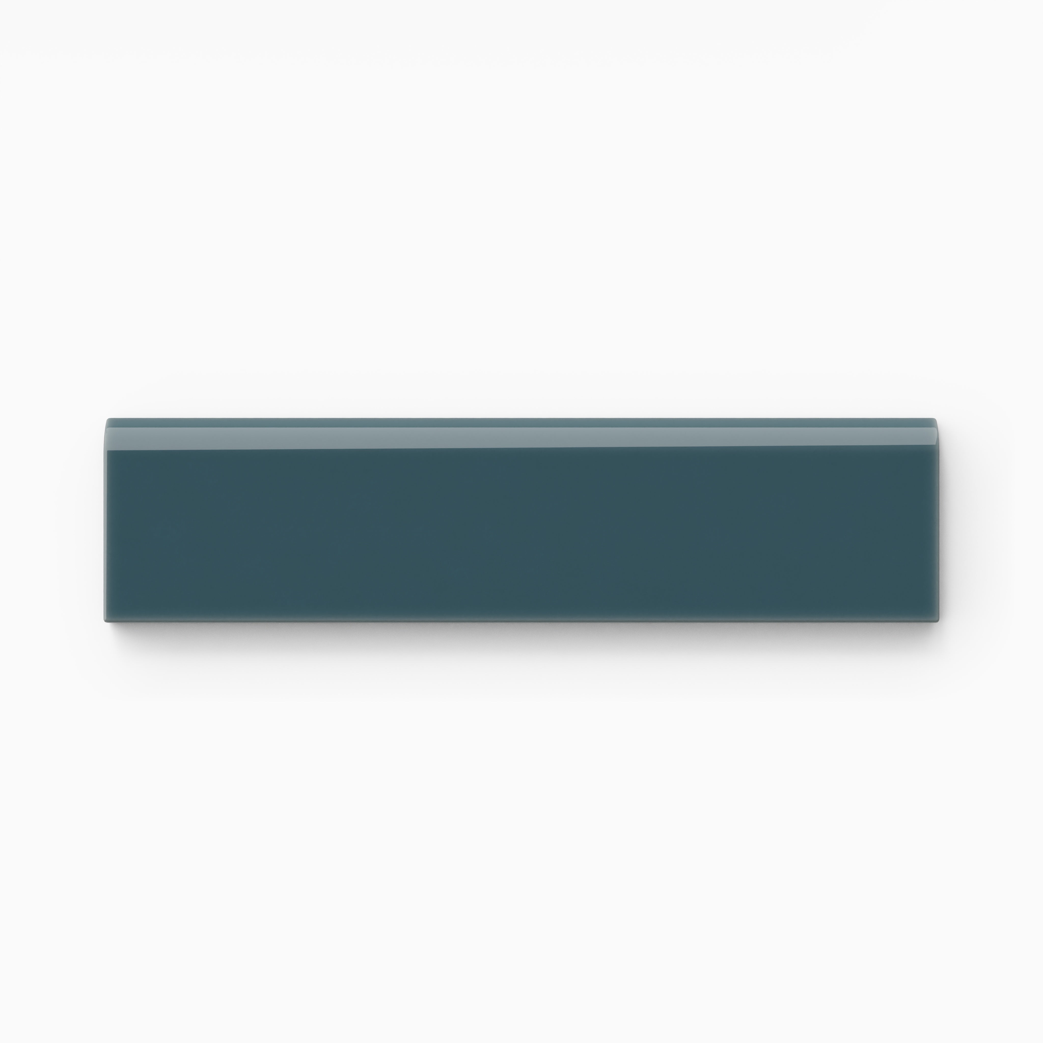 Quick Ship 2x8 Long Edge Bullnose Natural Press Trim in King Tide Gloss