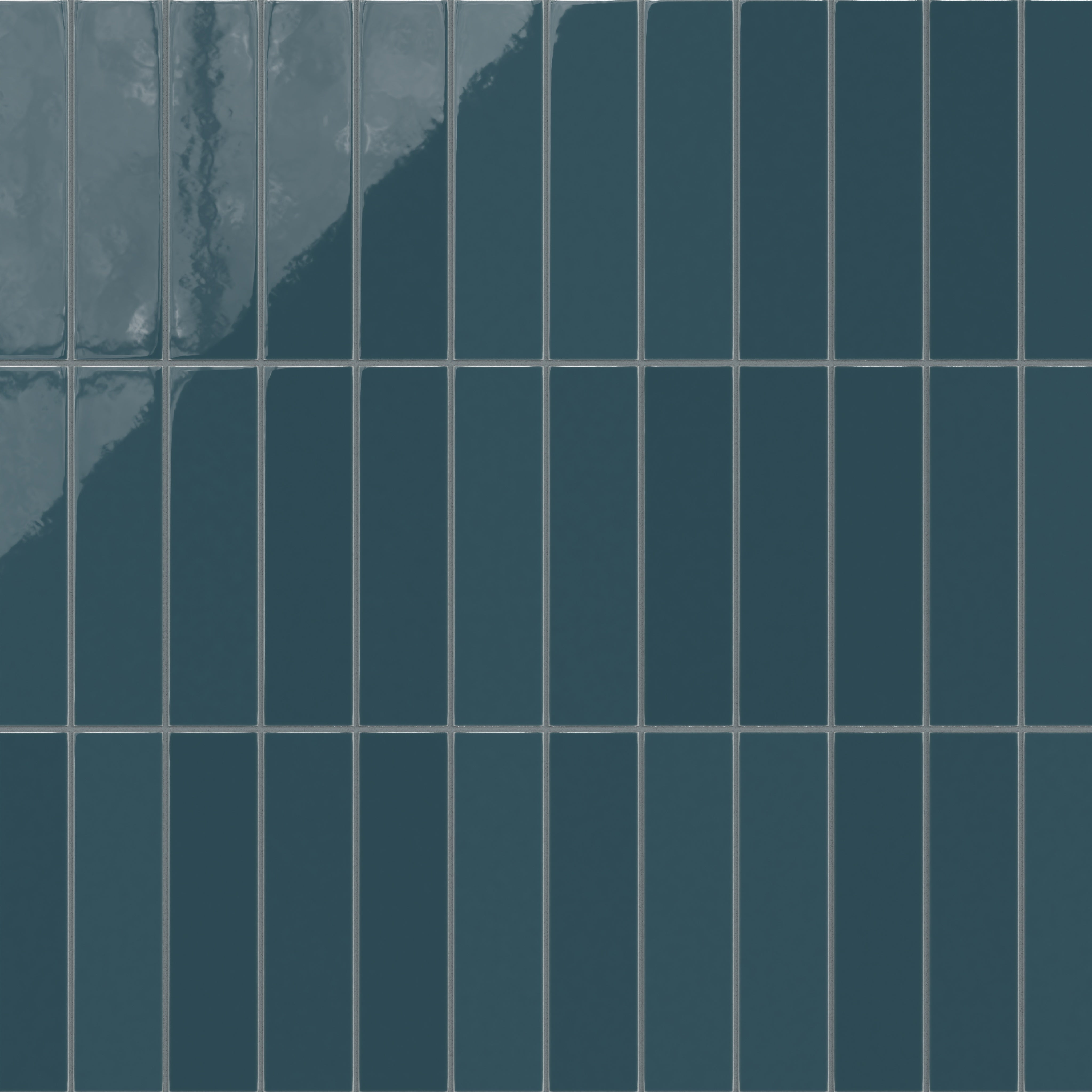 3x12 Natural Press Ceramic Tile in King Tide Gloss