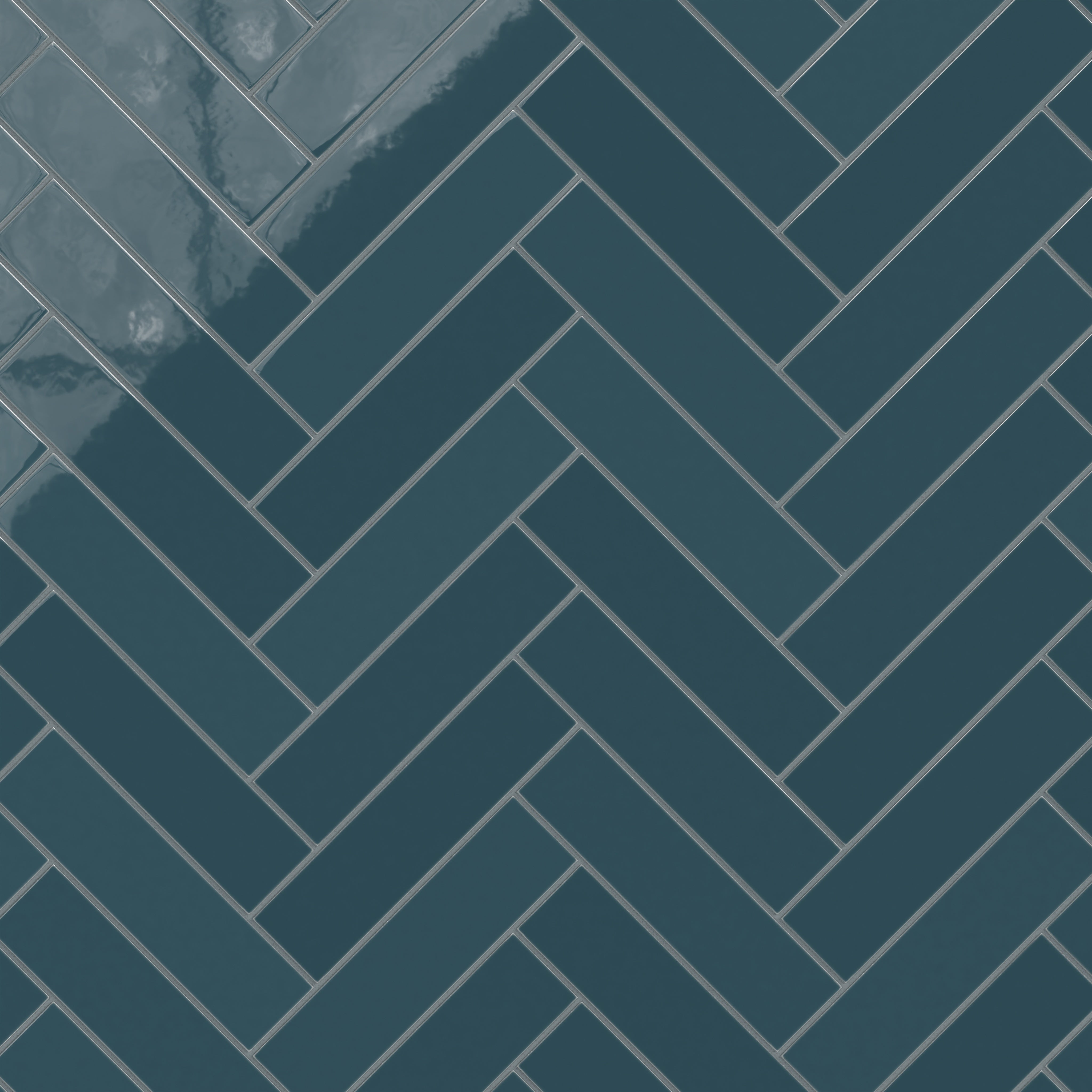 3x12 Natural Press Ceramic Tile in King Tide Gloss