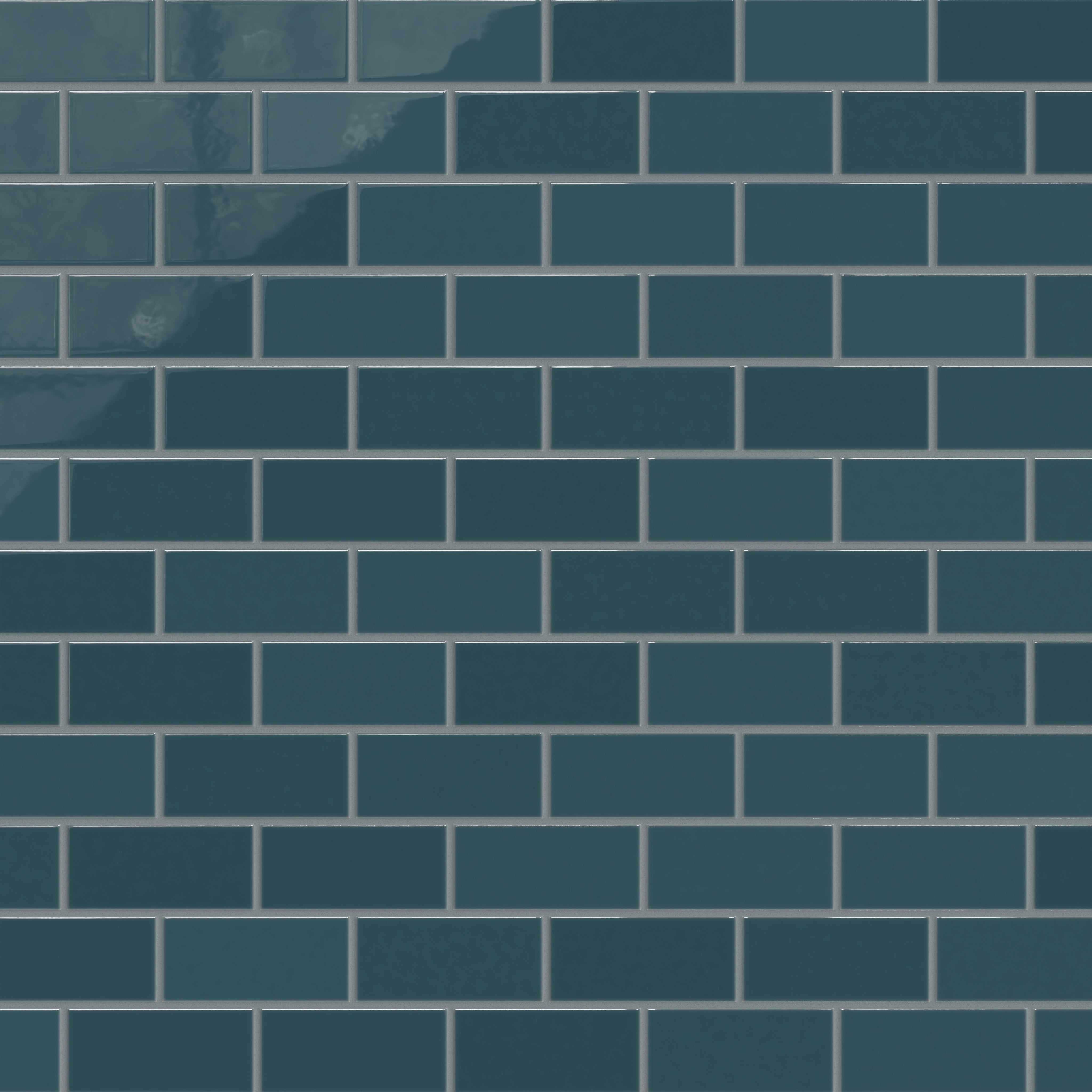 Quick Ship 3x6 Natural Press Tile in King Tide Gloss