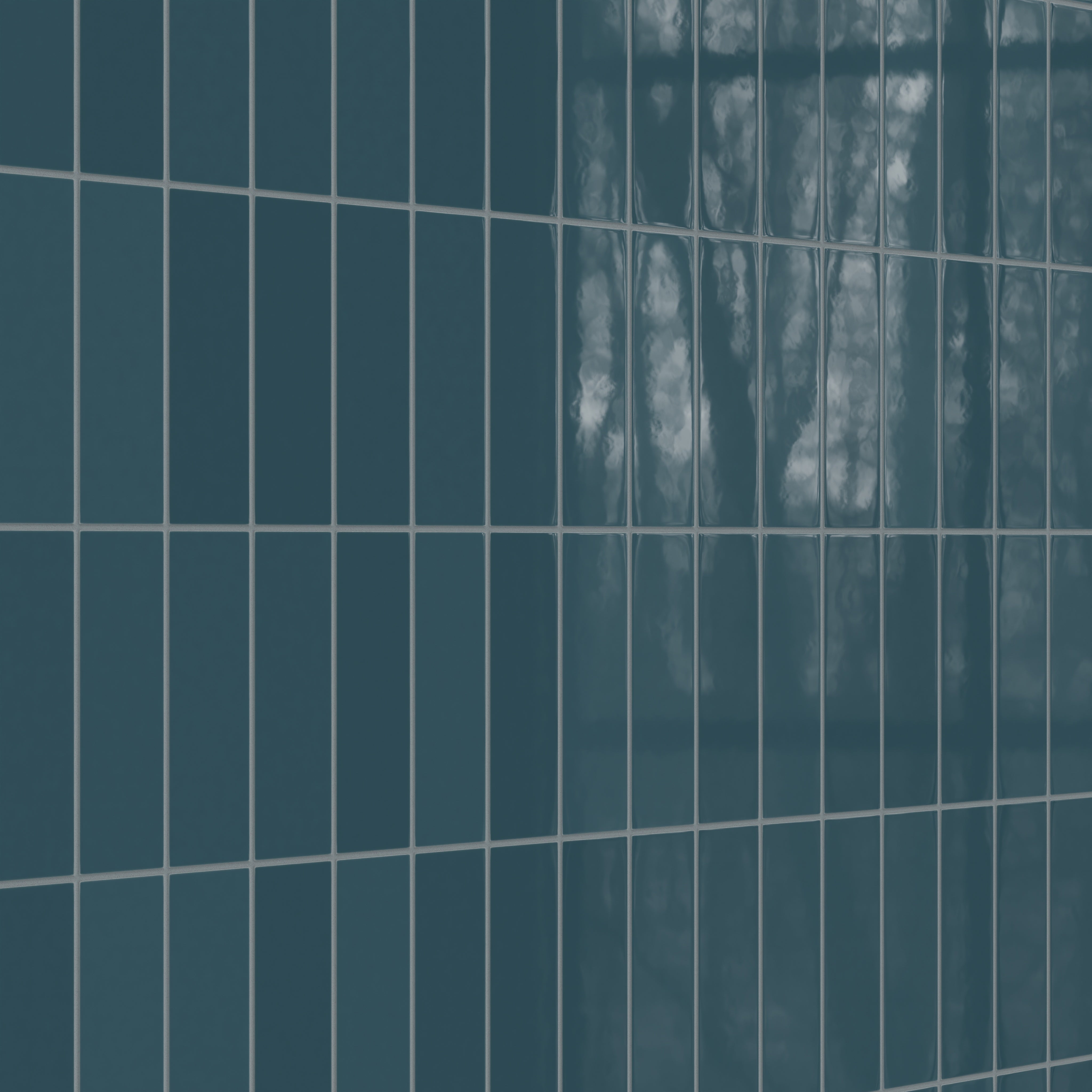 3x9 Natural Press Ceramic Tile in King Tide Gloss