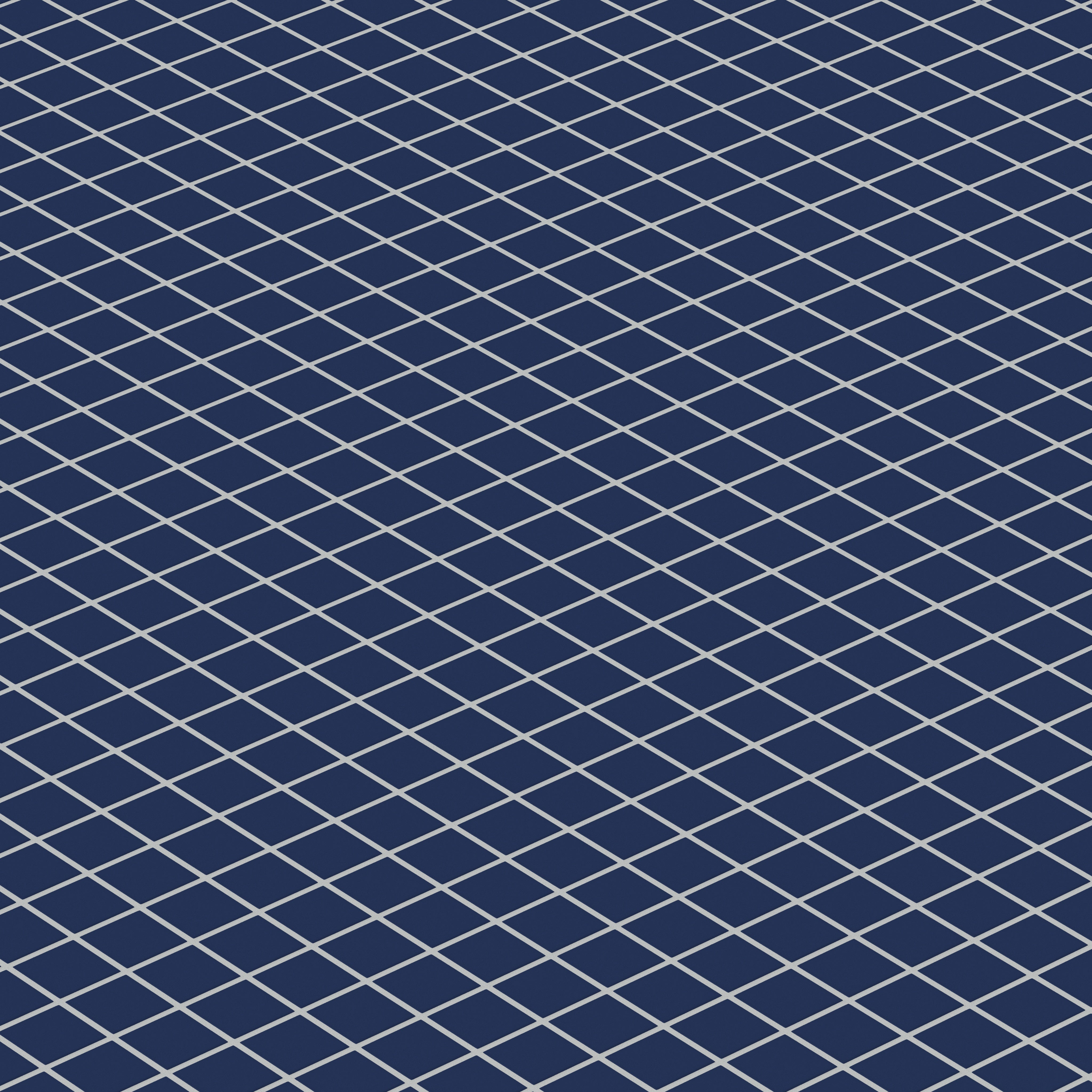 2x2 Straight Set Sheeted Original Ceramic Mosaic Tile in Lake Tahoe Matte