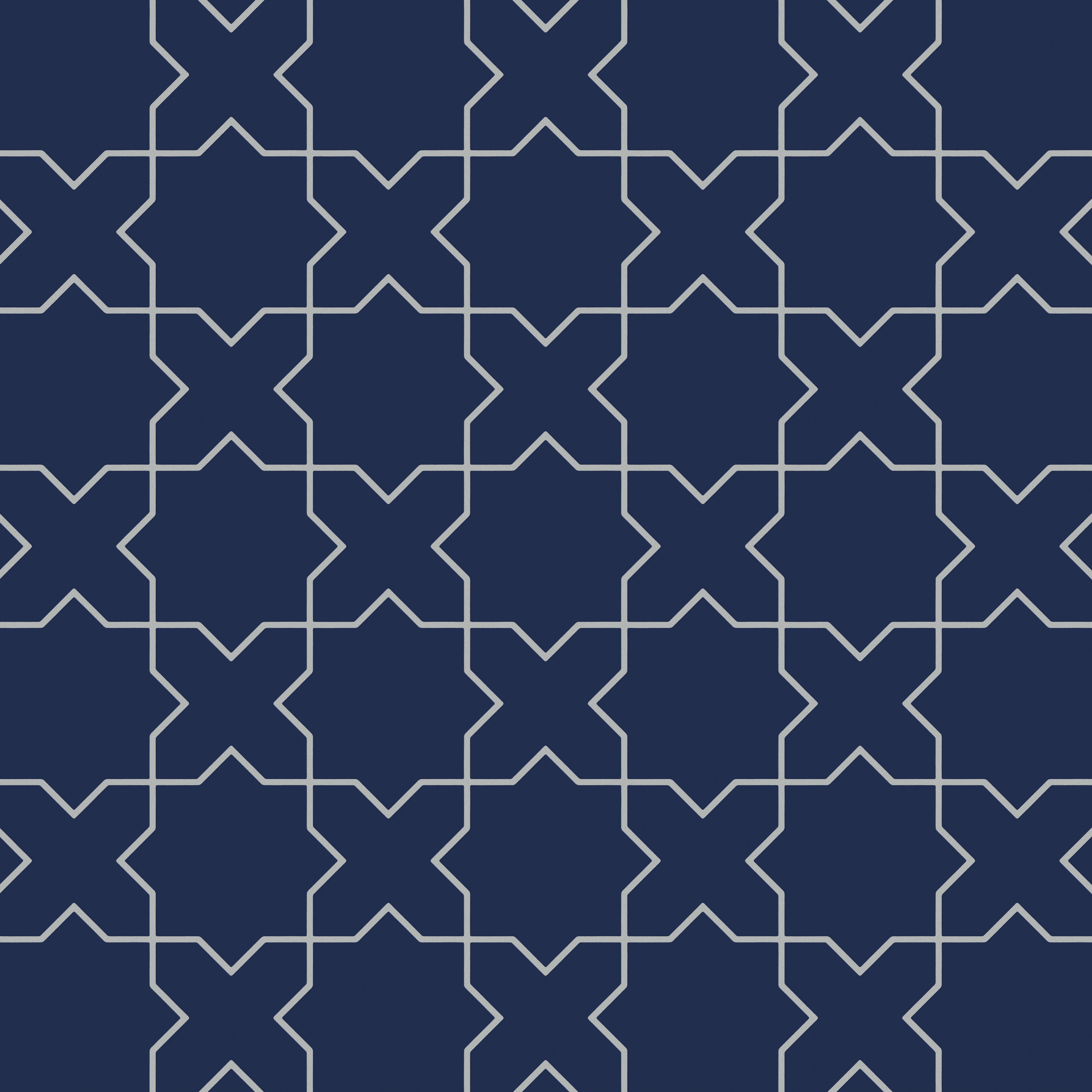 Star & Cross Original Ceramic Tile in Lake Tahoe Matte