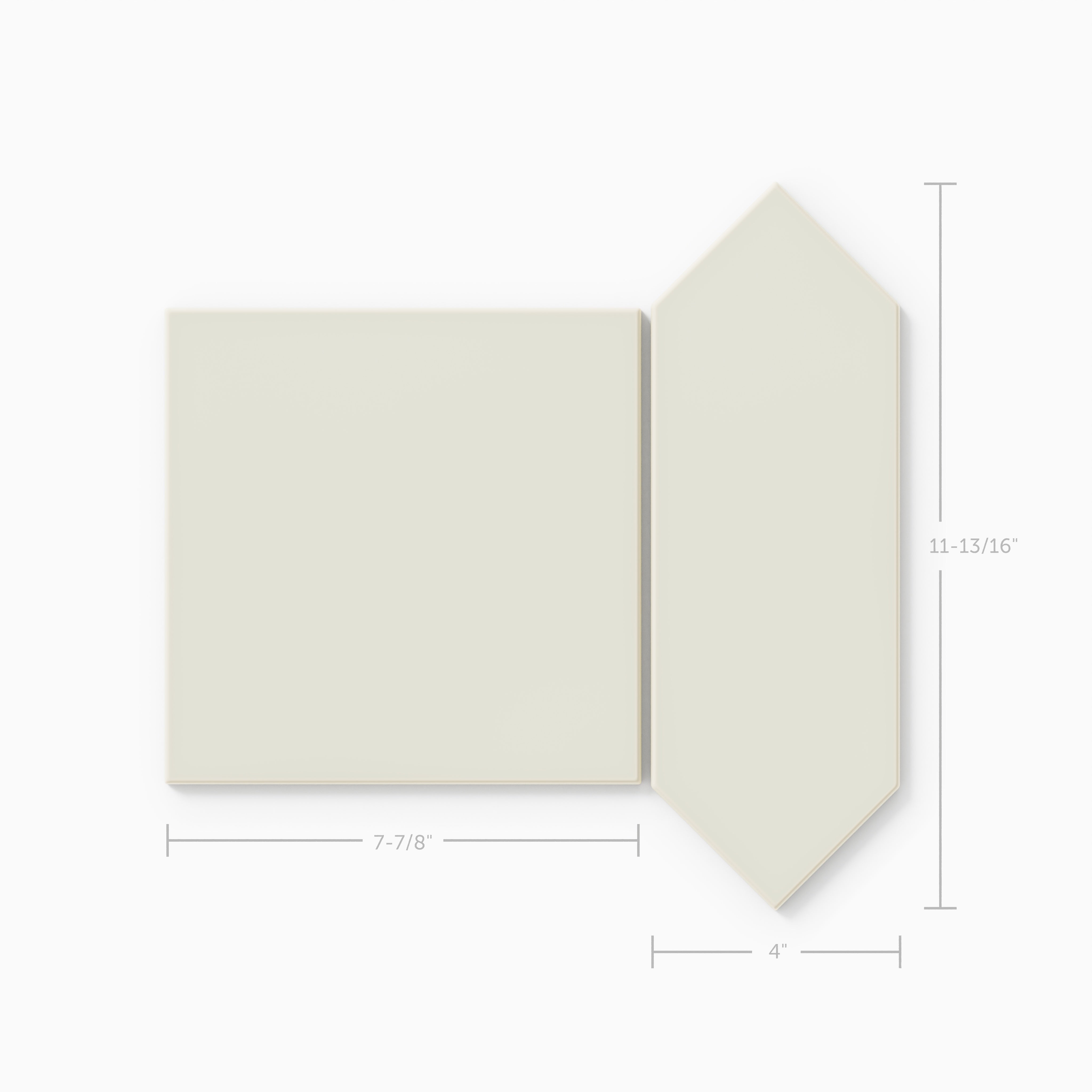 Atrium Original Ceramic Tile in Limewash Matte