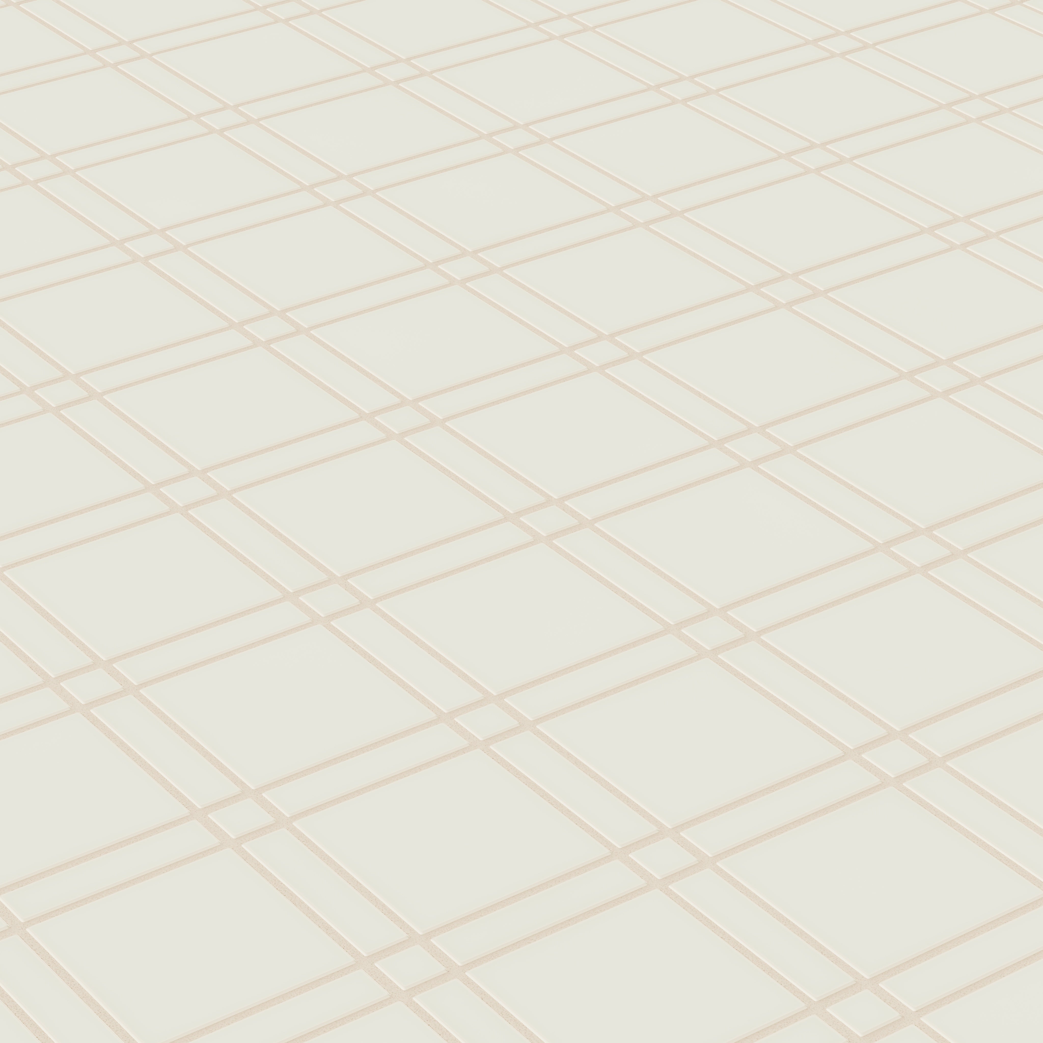 Lattice Sheeted Original Ceramic Tile in Limewash Matte