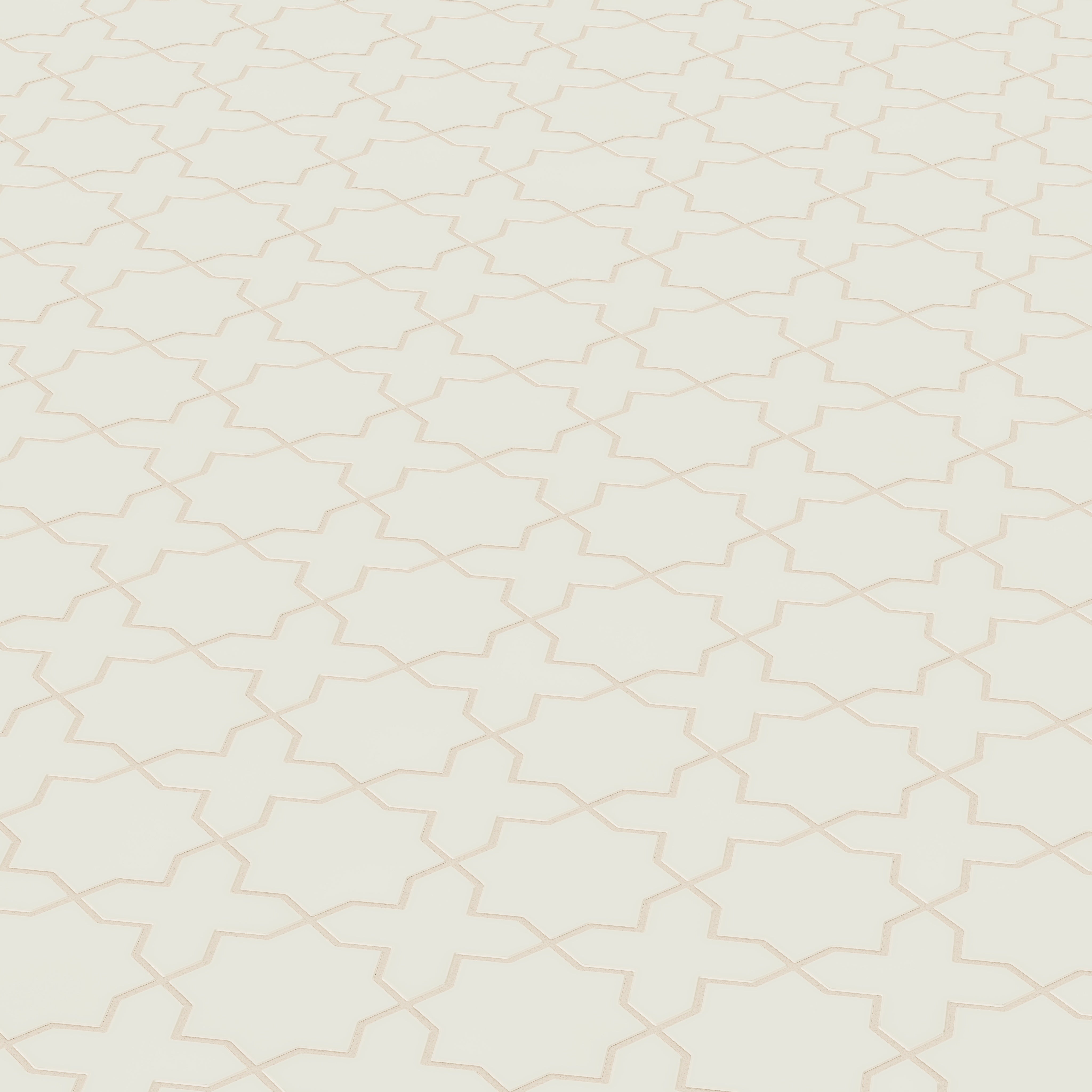Mini Star & Cross Original Ceramic Tile in Limewash Matte