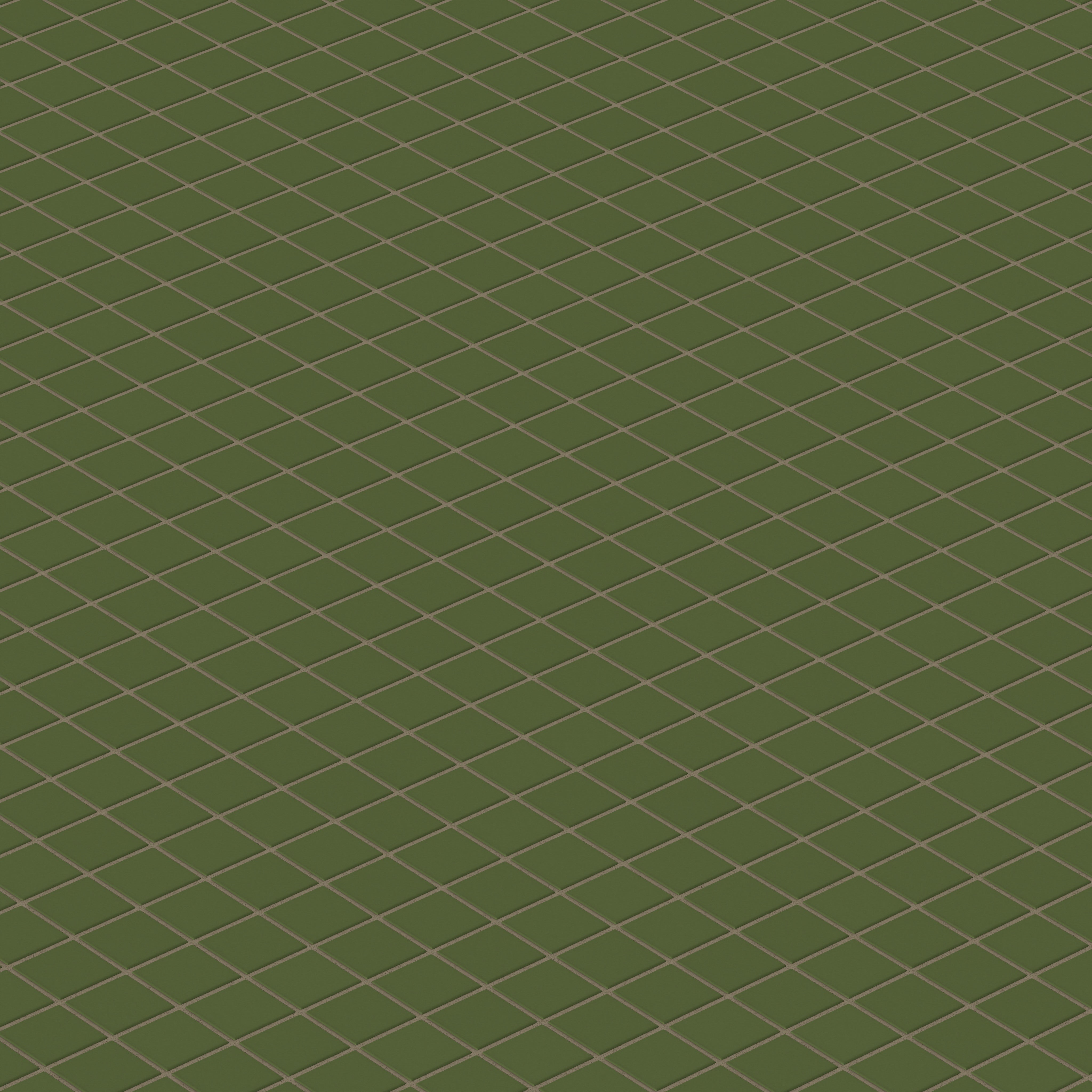 2x2 Straight Set Sheeted Original Ceramic Mosaic Tile in Lone Pine Matte