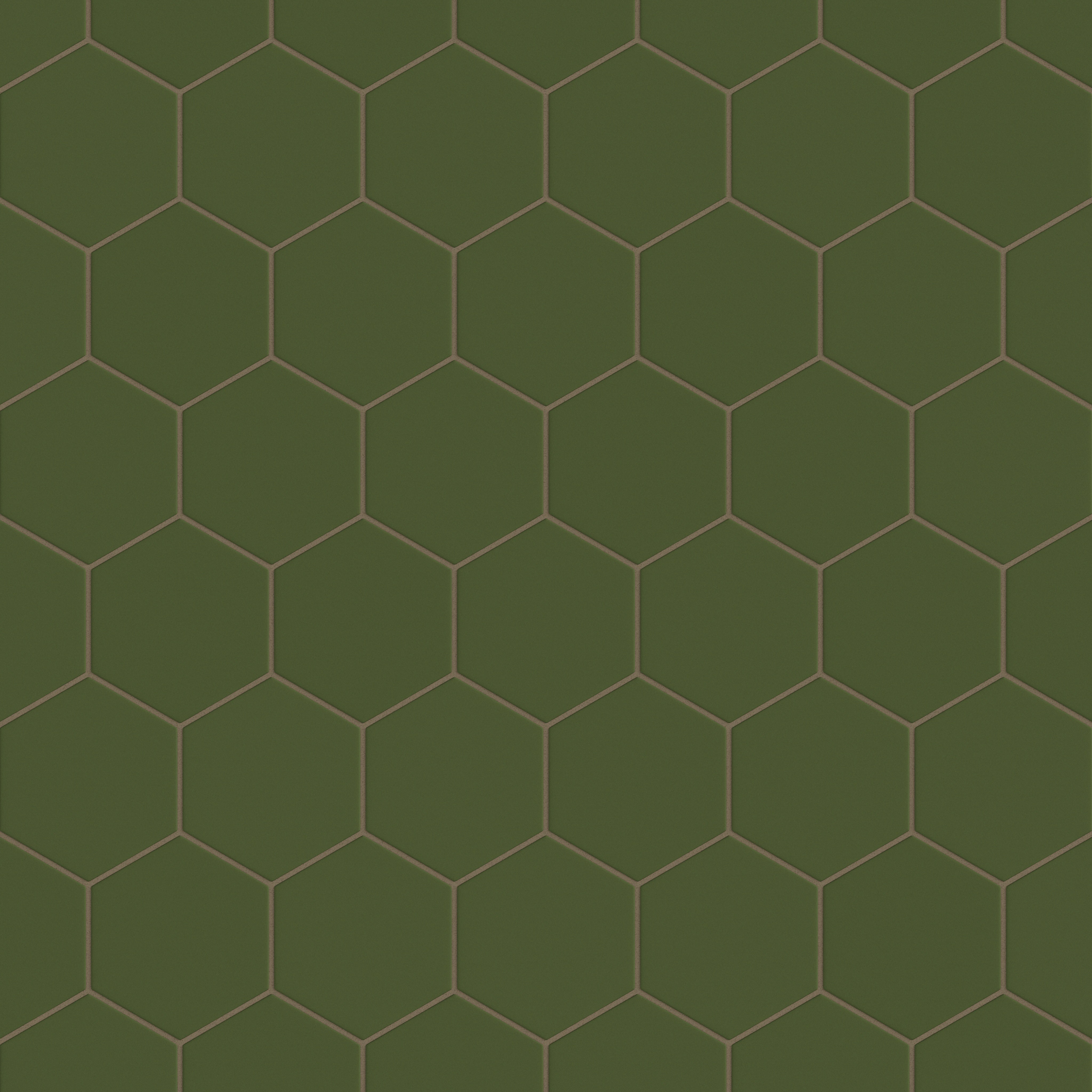 6" Hexagon Original Ceramic Tile in Lone Pine Matte