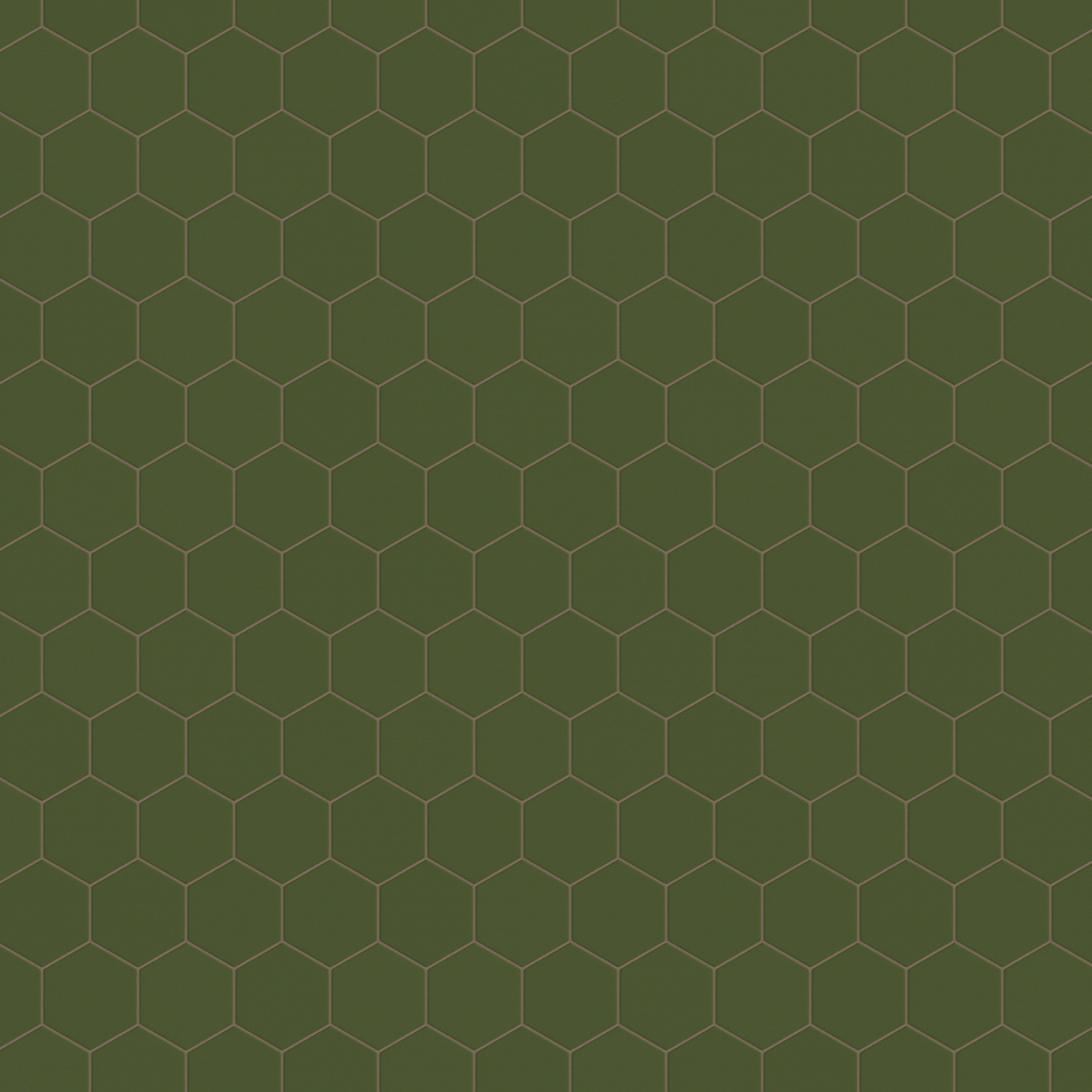 6" Hexagon Original Ceramic Tile in Lone Pine Matte