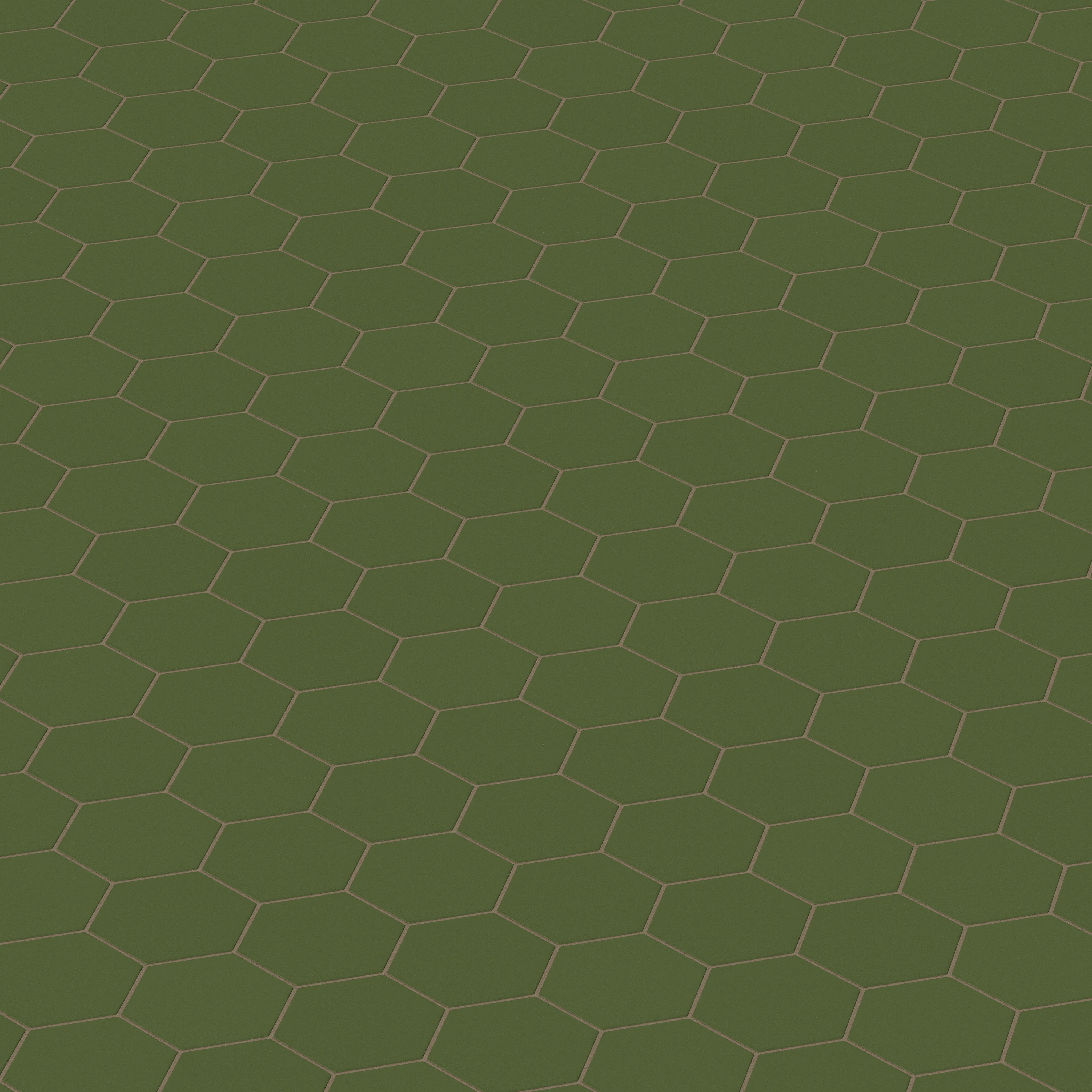 6" Hexagon Original Ceramic Tile in Lone Pine Matte