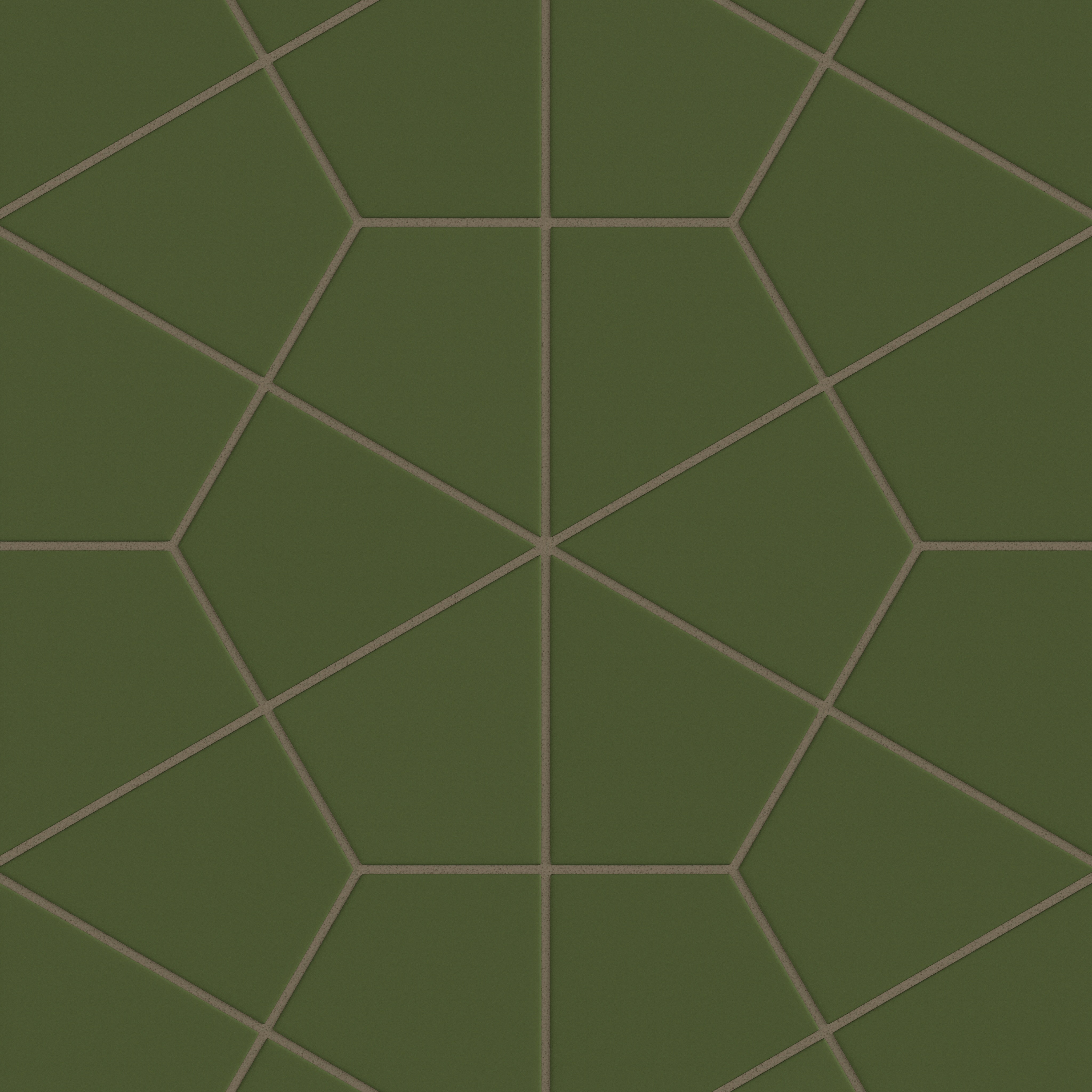 Hexite Original Ceramic Tile in Lone Pine Matte