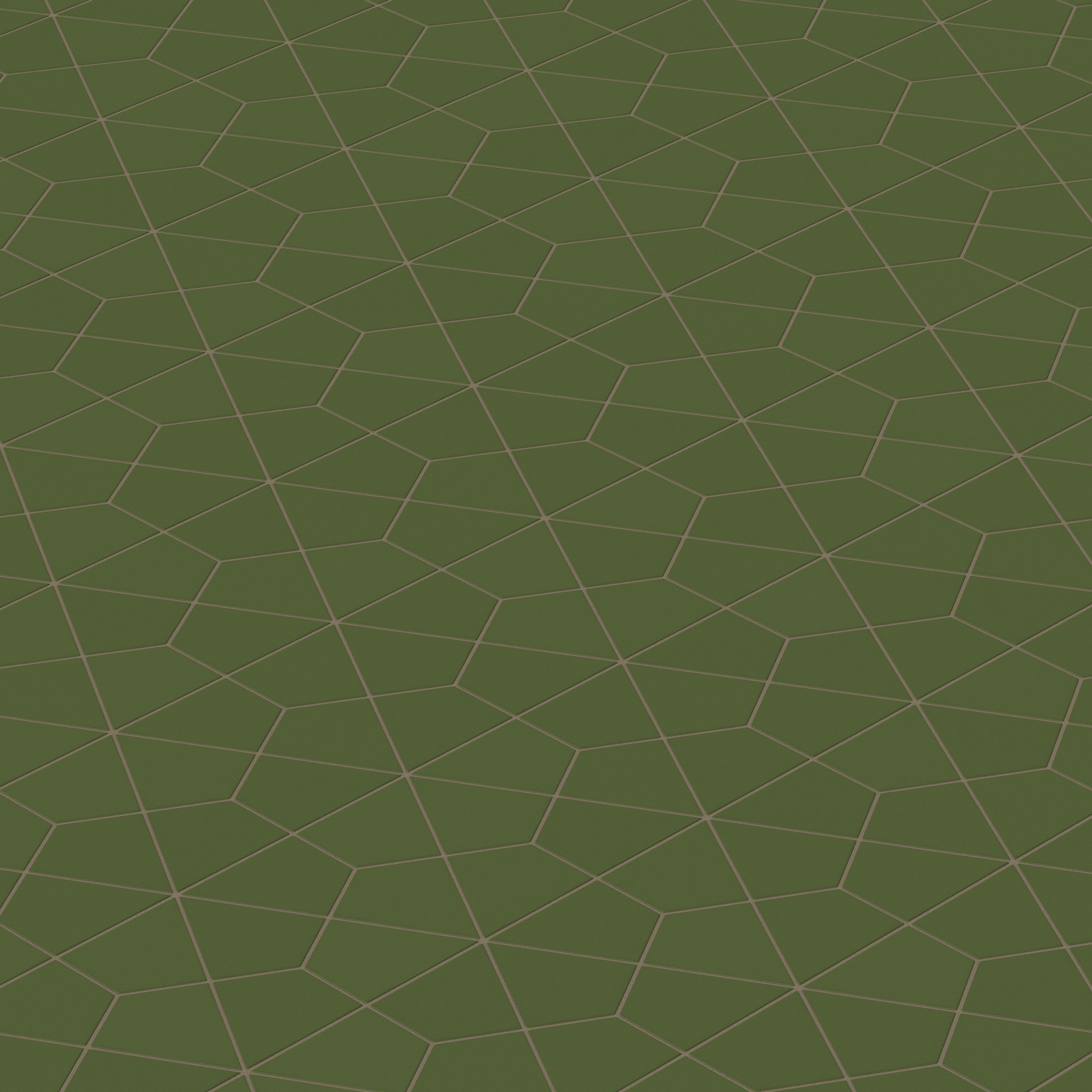 Hexite Original Ceramic Tile in Lone Pine Matte