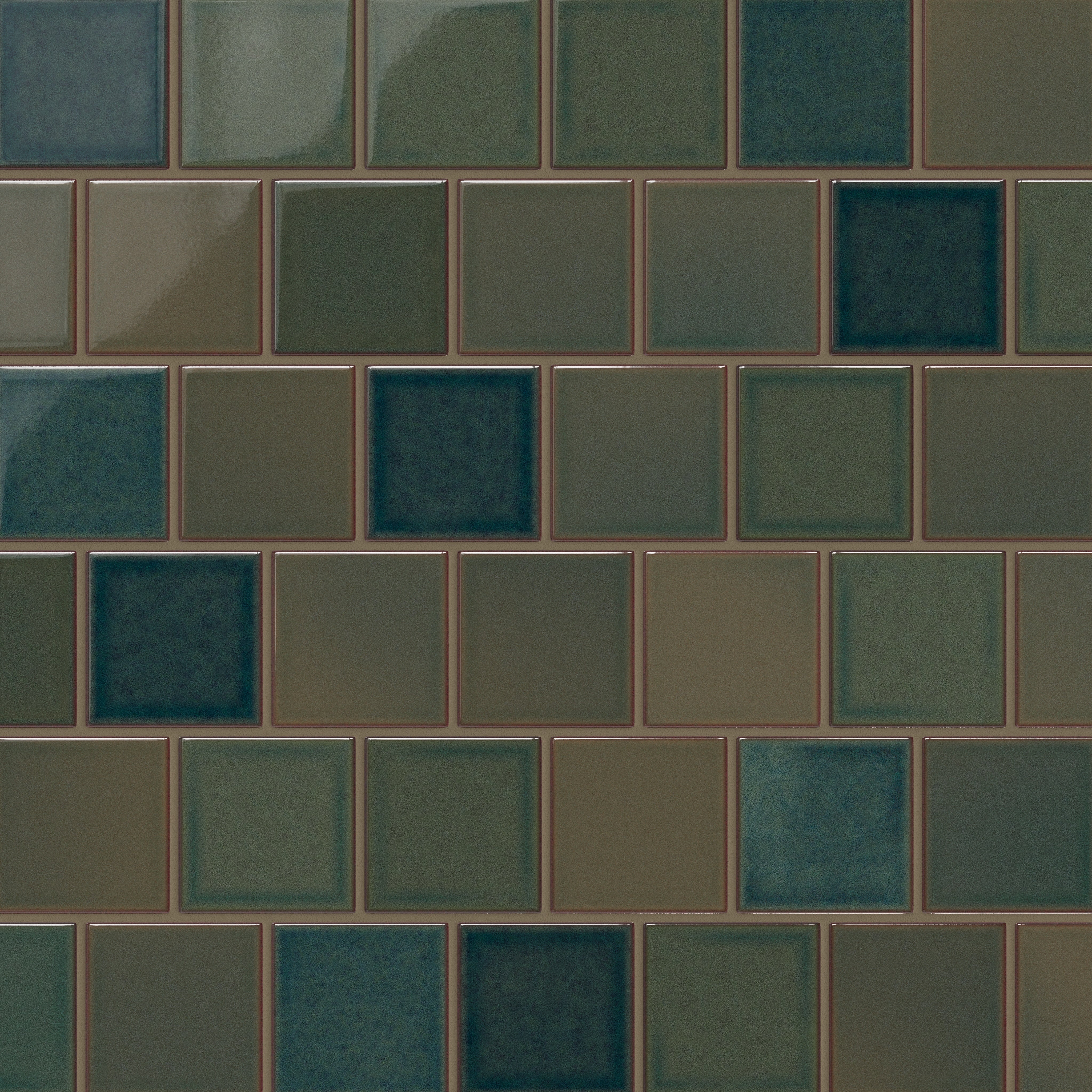 4x4 Original Ceramic Tile in Mackerel