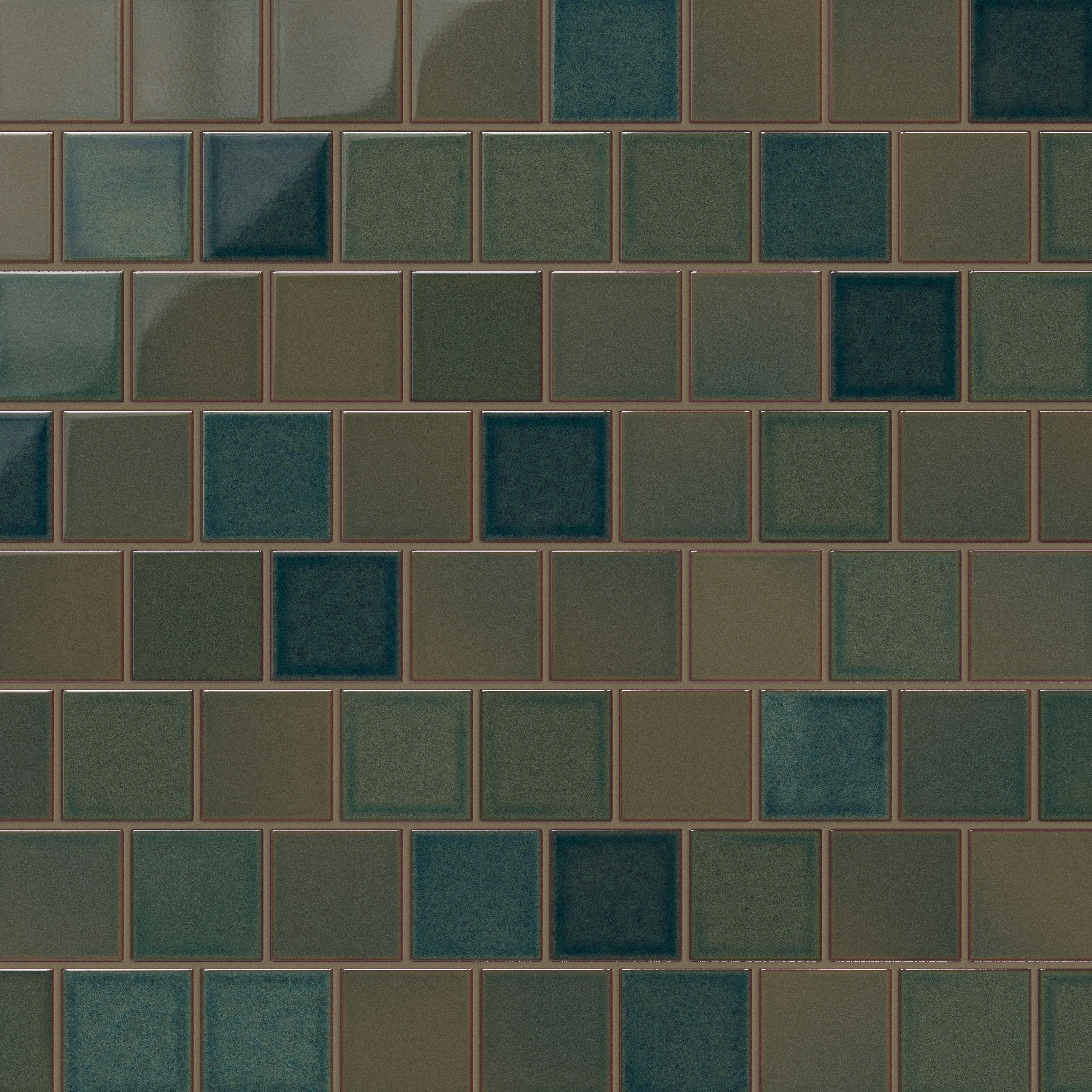 4x4 Original Ceramic Tile in Mackerel