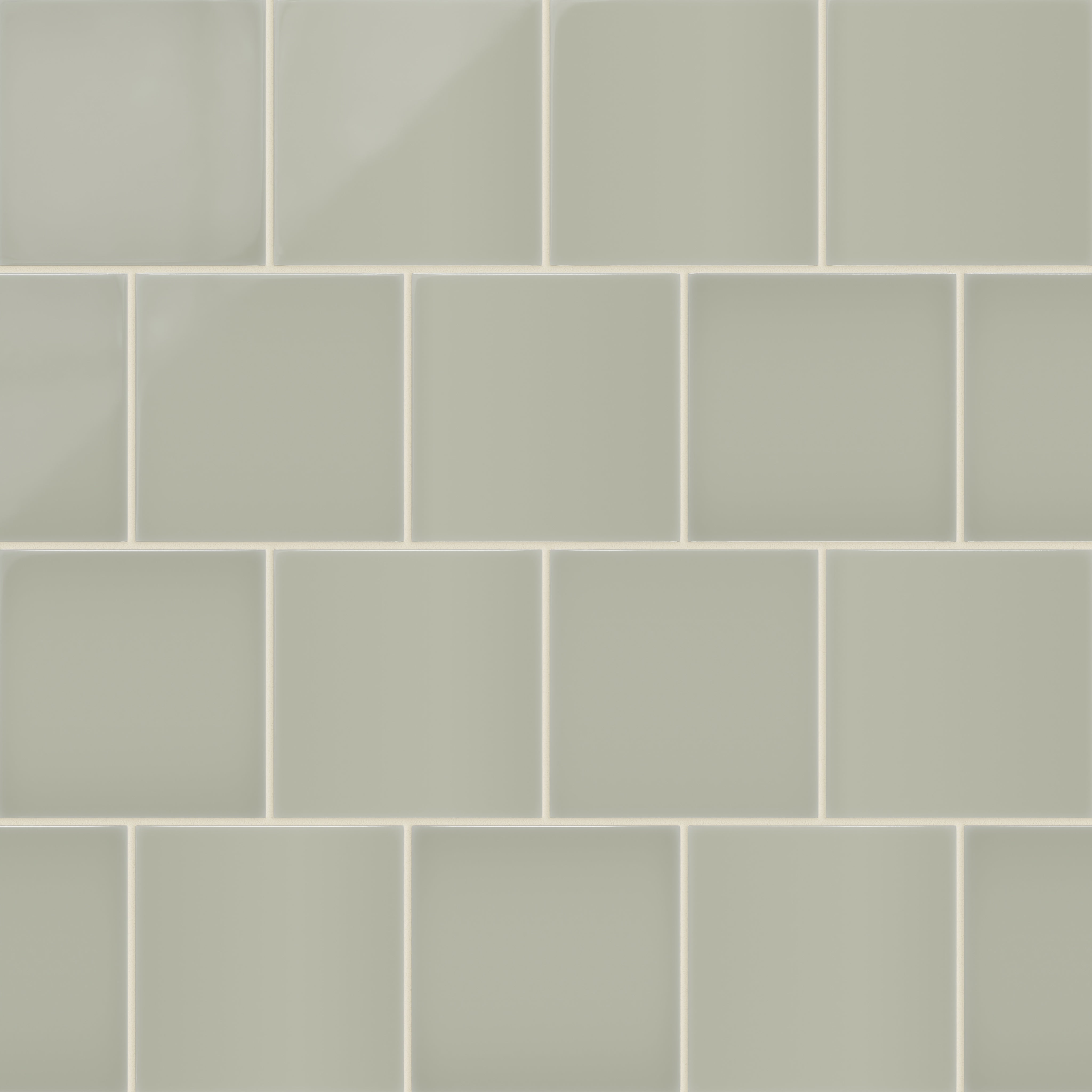 6x6 Natural Press Ceramic Tile in Manzanita Gloss