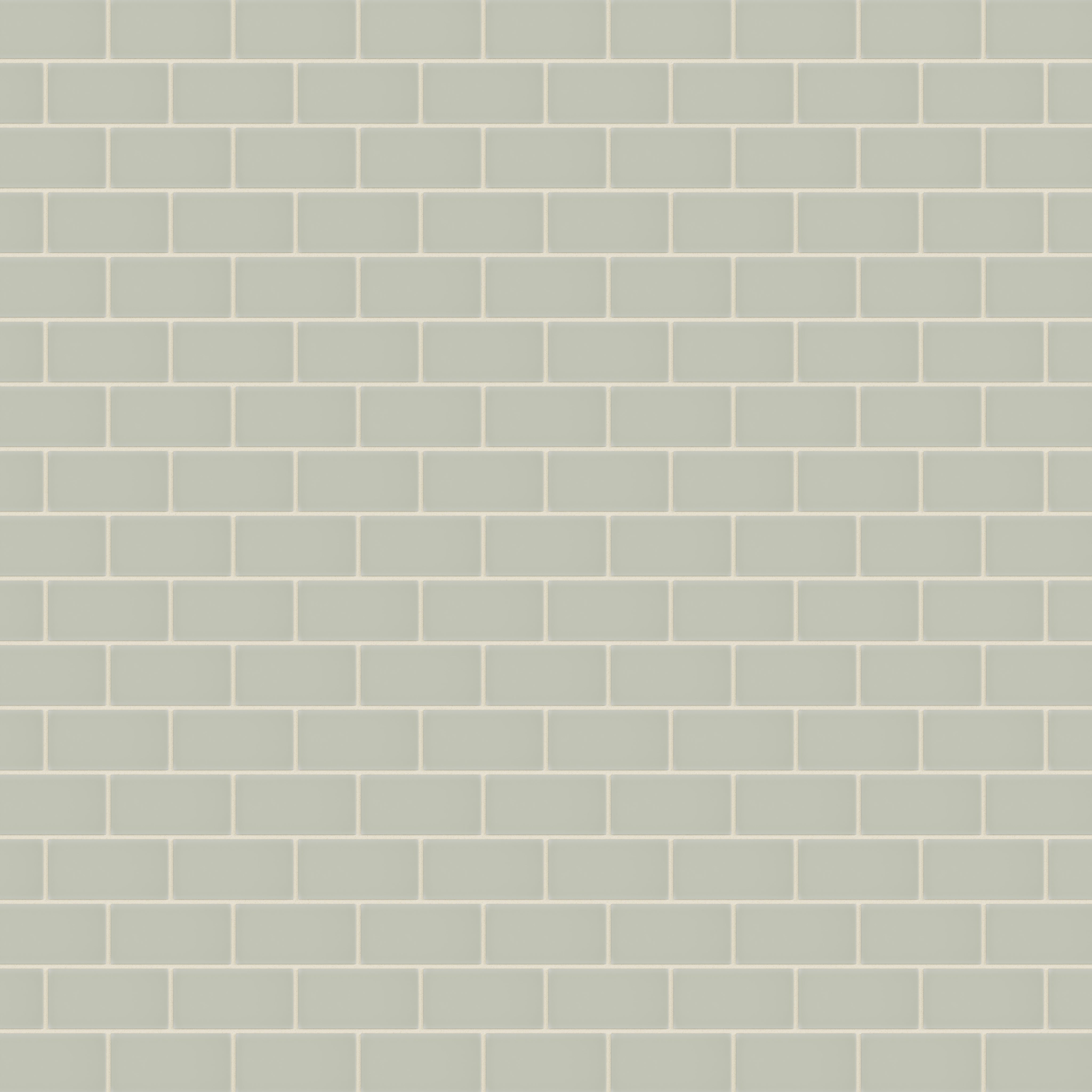 2x4 Half Offset Sheeted Natural Press Ceramic Mosaic Tile in Manzanita Matte