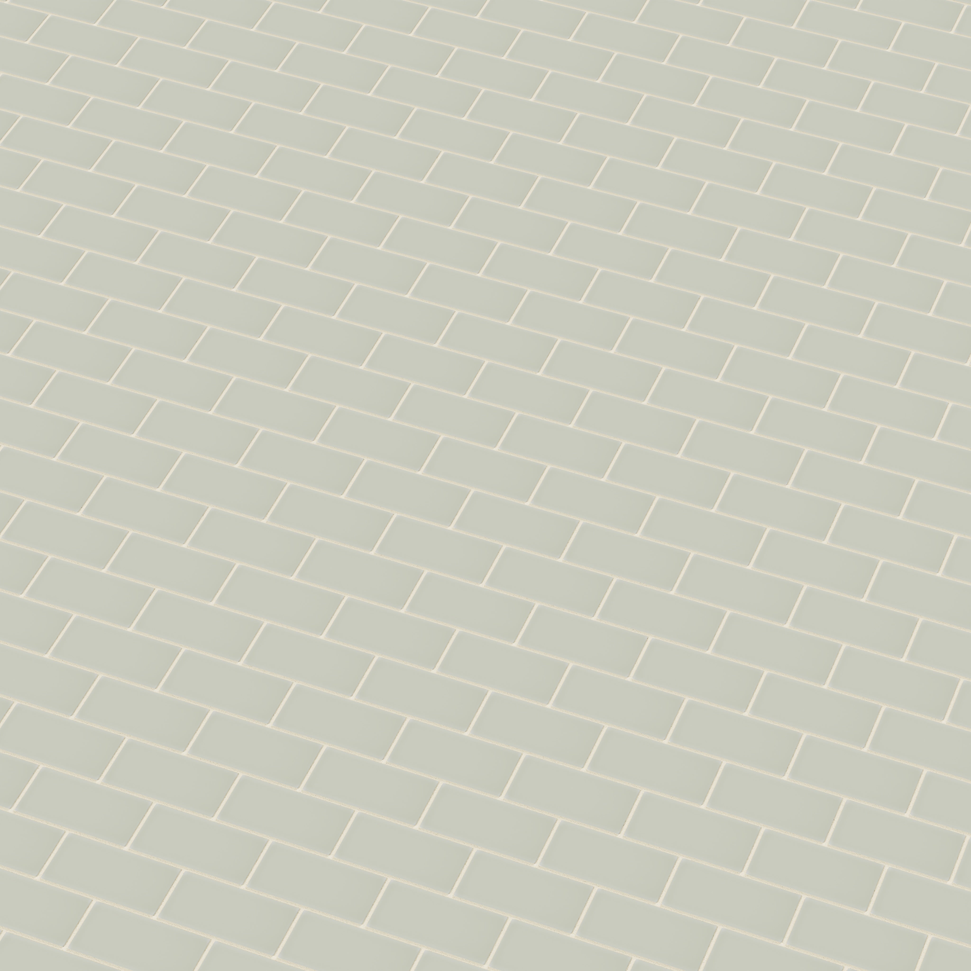 2x4 Half Offset Sheeted Natural Press Ceramic Mosaic Tile in Manzanita Matte