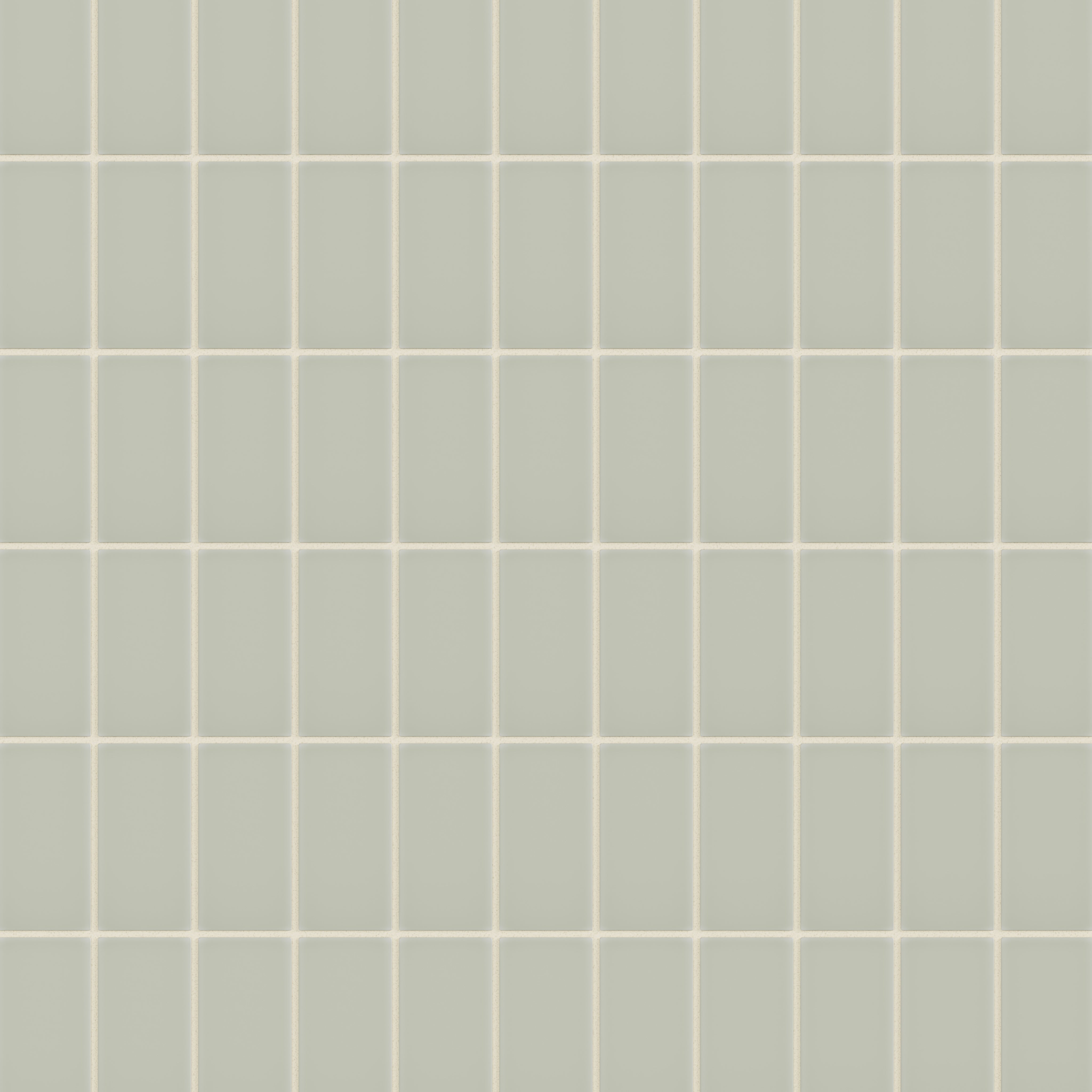 2x4 Straight Set Sheeted Natural Press Ceramic Mosaic Tile in Manzanita Matte