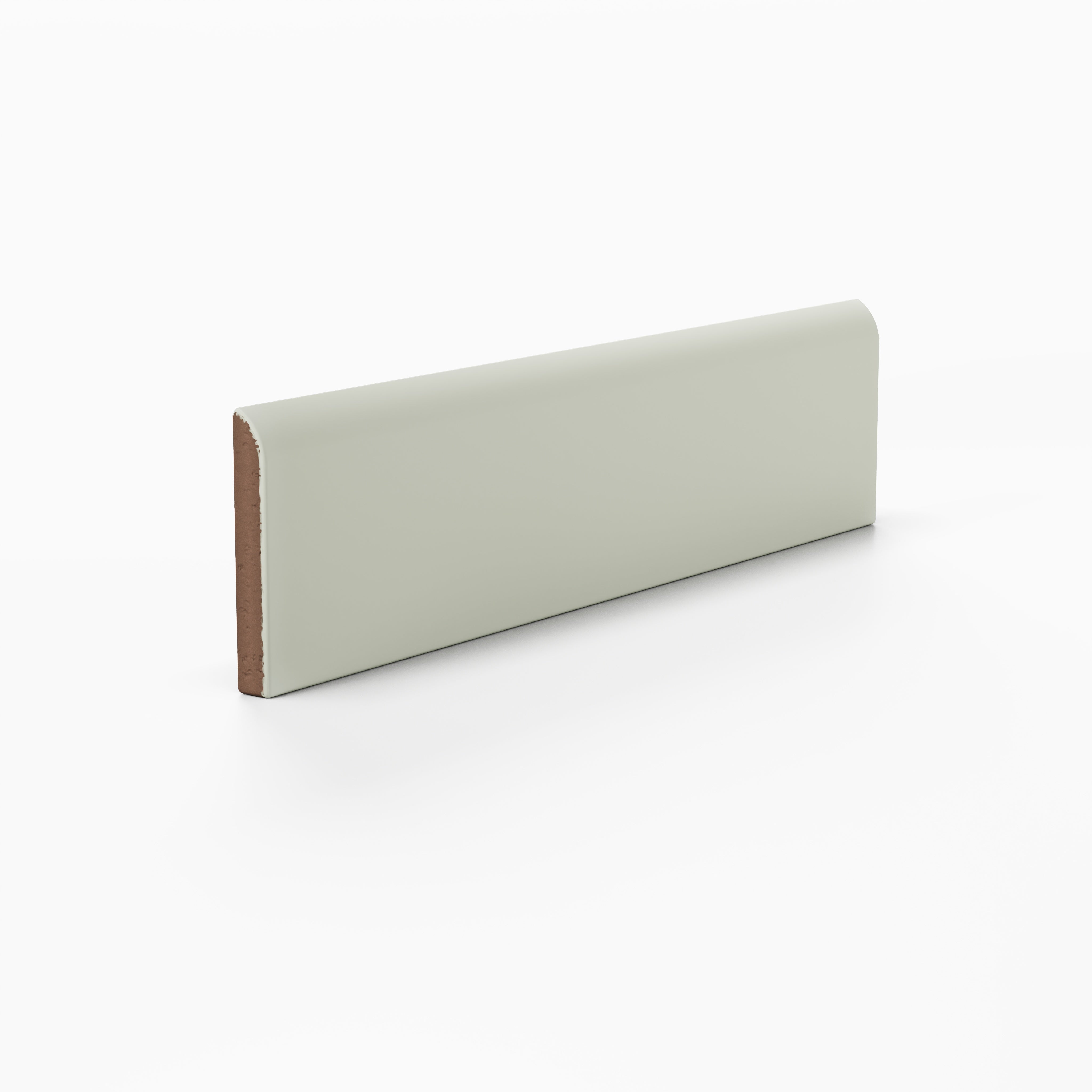 Quick Ship 2x8 Long Edge Bullnose Natural Press Trim in Manzanita Matte
