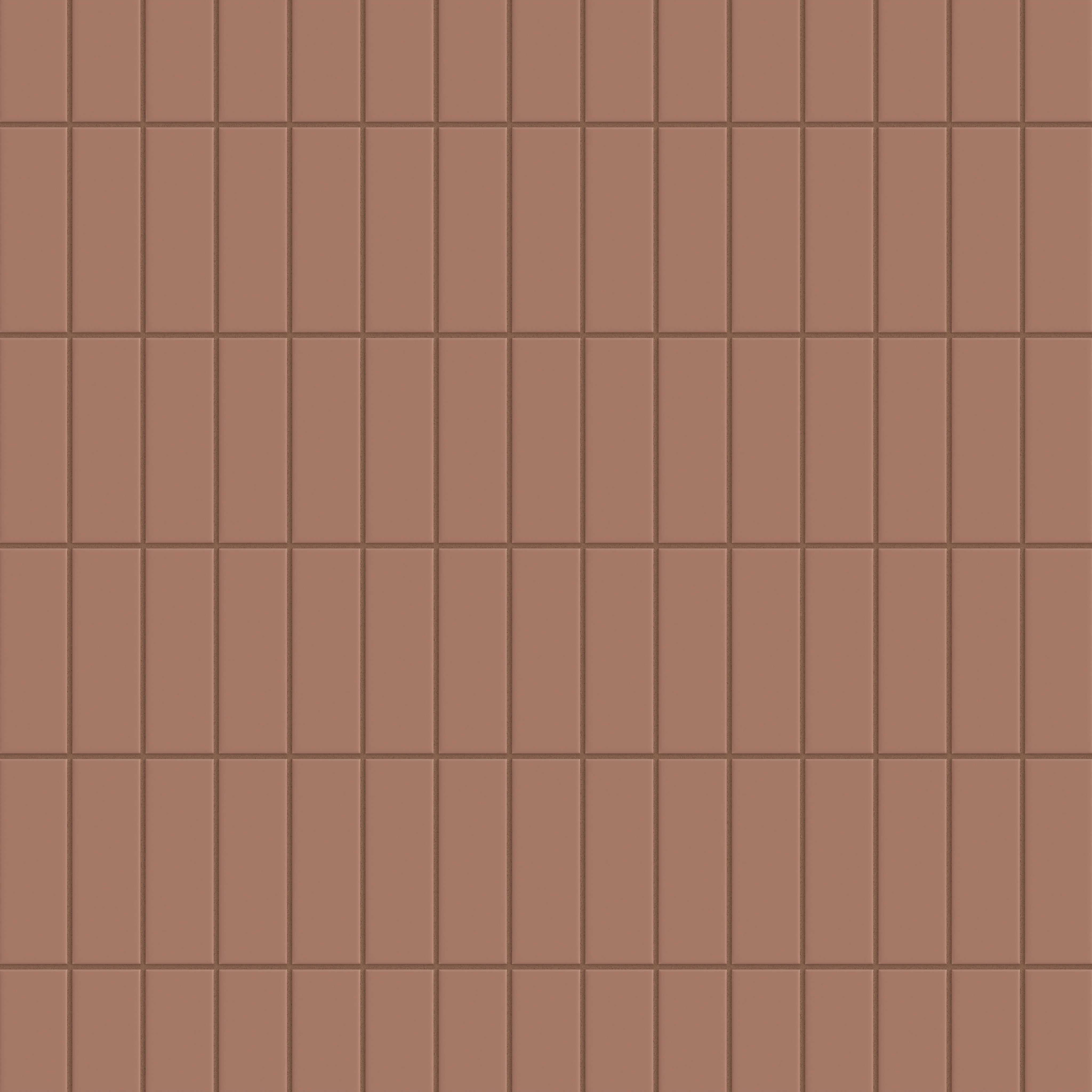 2x6 Original Ceramic Tile in Mauve Matte