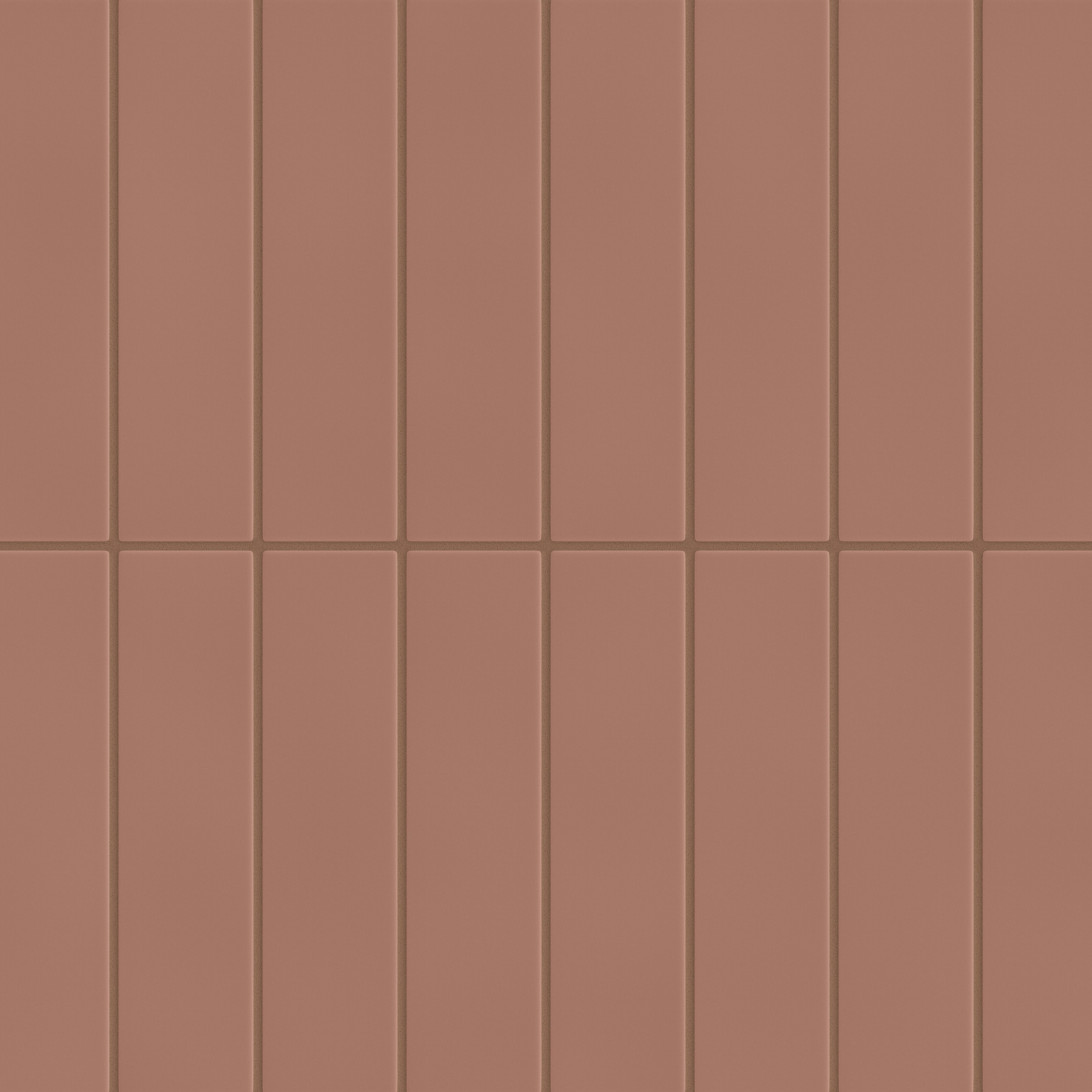 3x12 Original Ceramic Tile in Mauve Matte