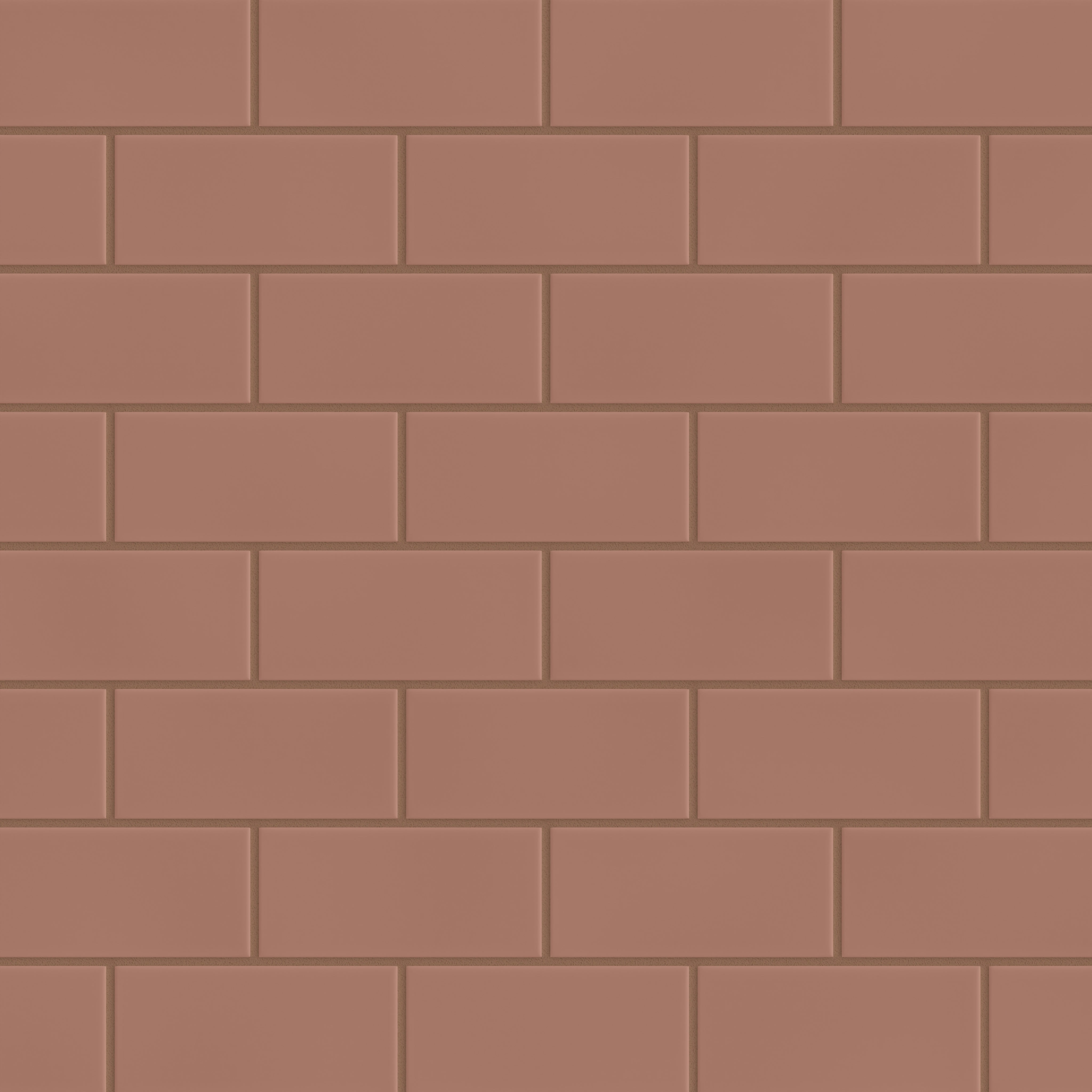 3x6 Original Ceramic Tile in Mauve Matte