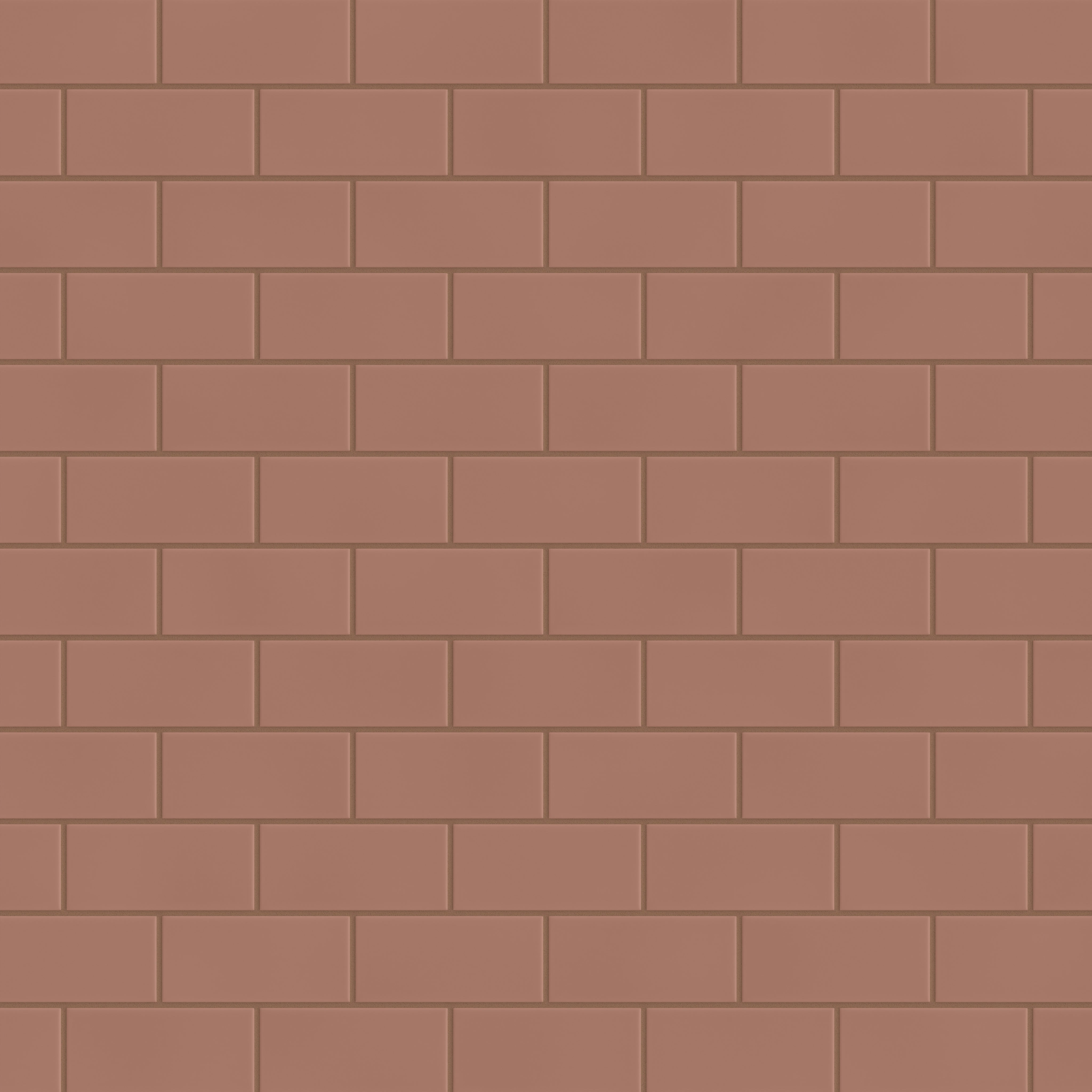 3x6 Original Ceramic Tile in Mauve Matte
