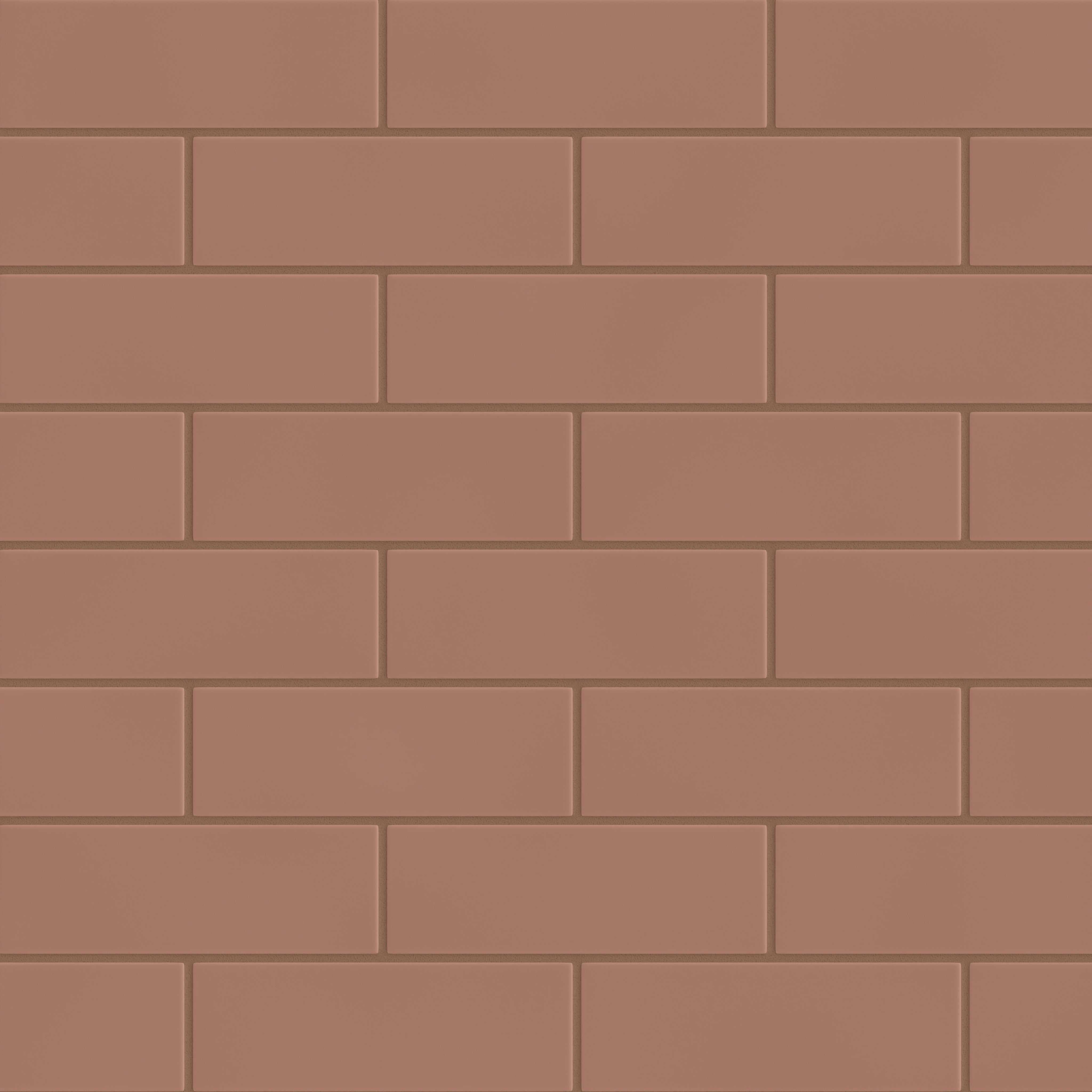 3x9 Original Ceramic Tile in Mauve Matte