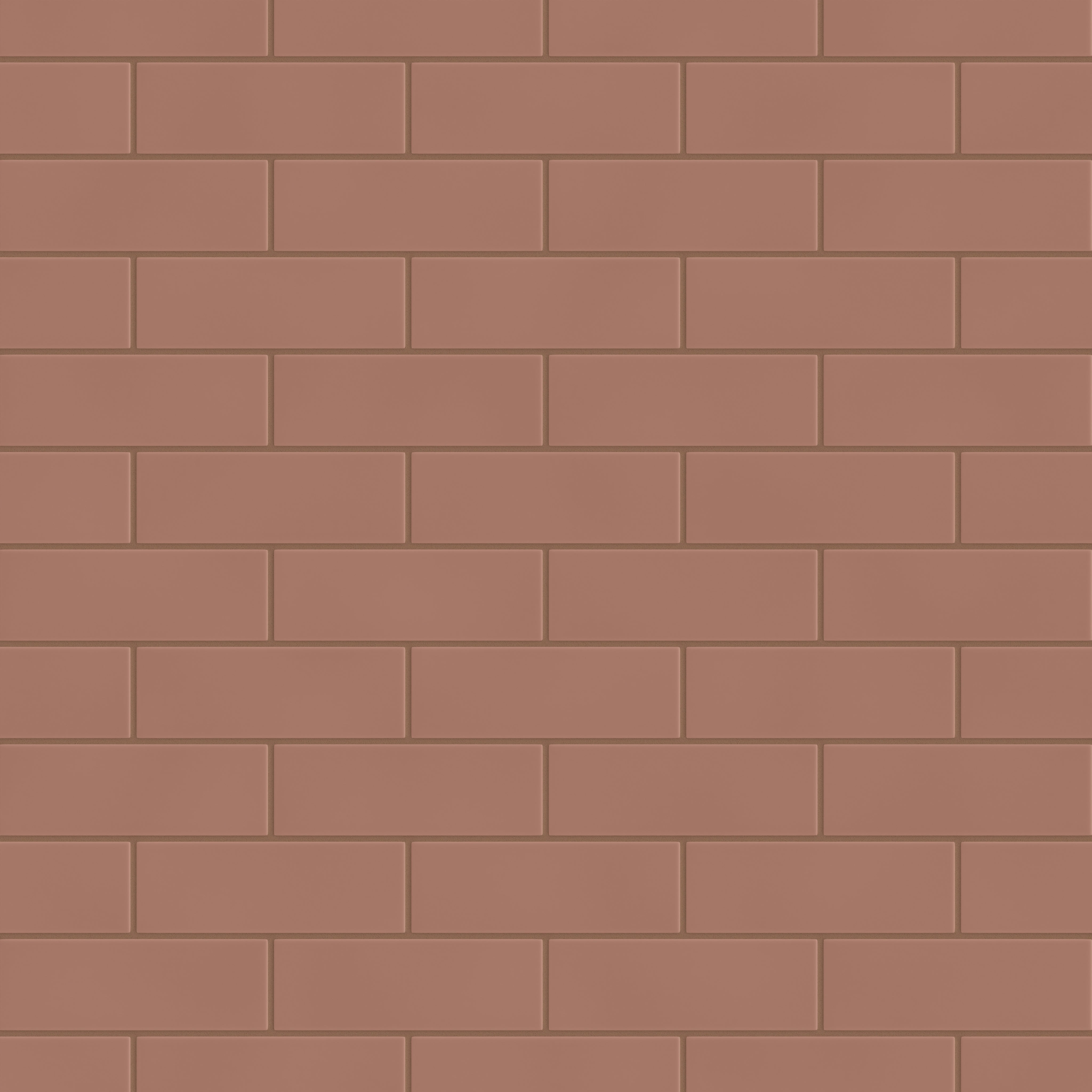 3x9 Original Ceramic Tile in Mauve Matte