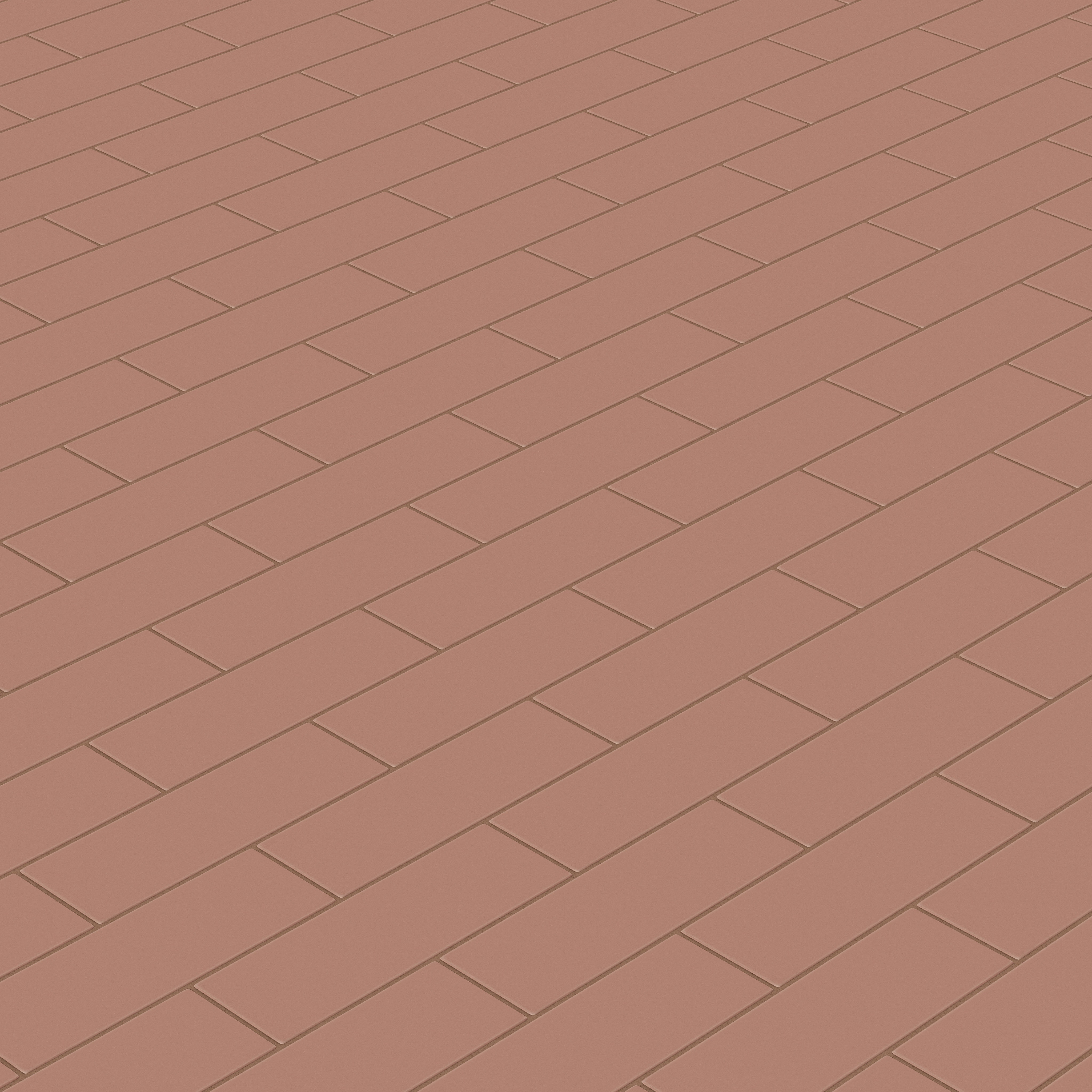 4x12 Original Ceramic Tile in Mauve Matte