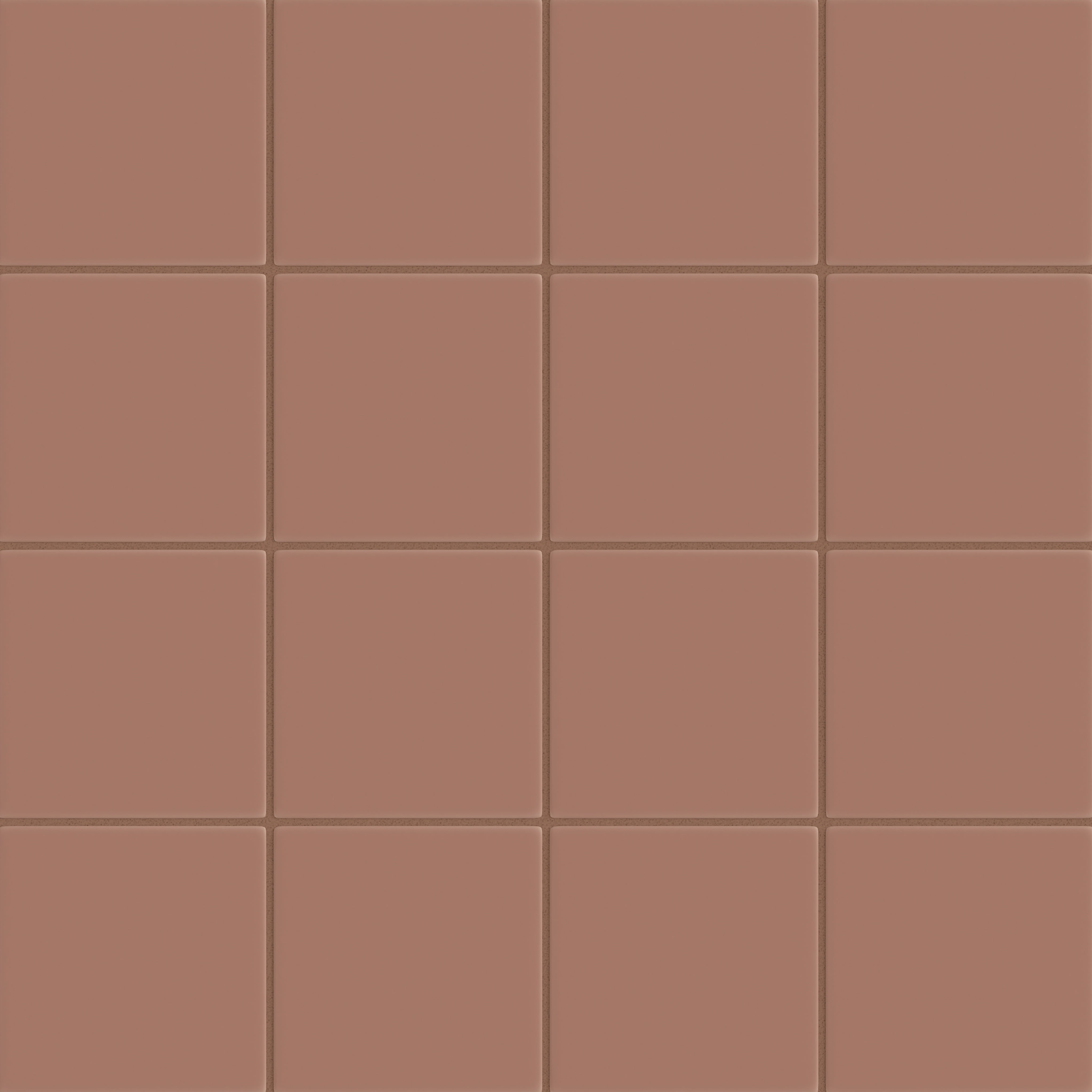 6x6 Original Ceramic Tile in Mauve Matte