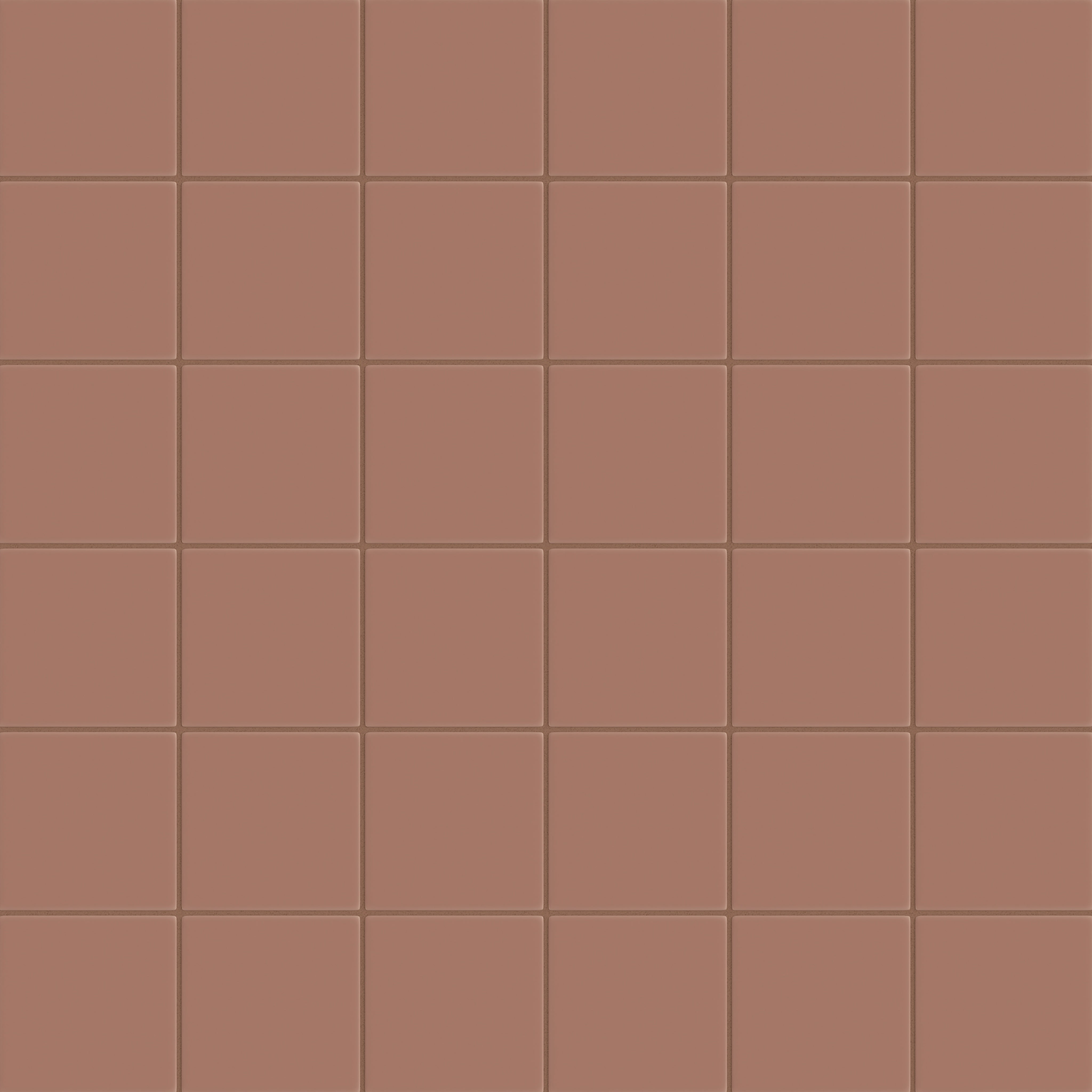 6x6 Original Ceramic Tile in Mauve Matte