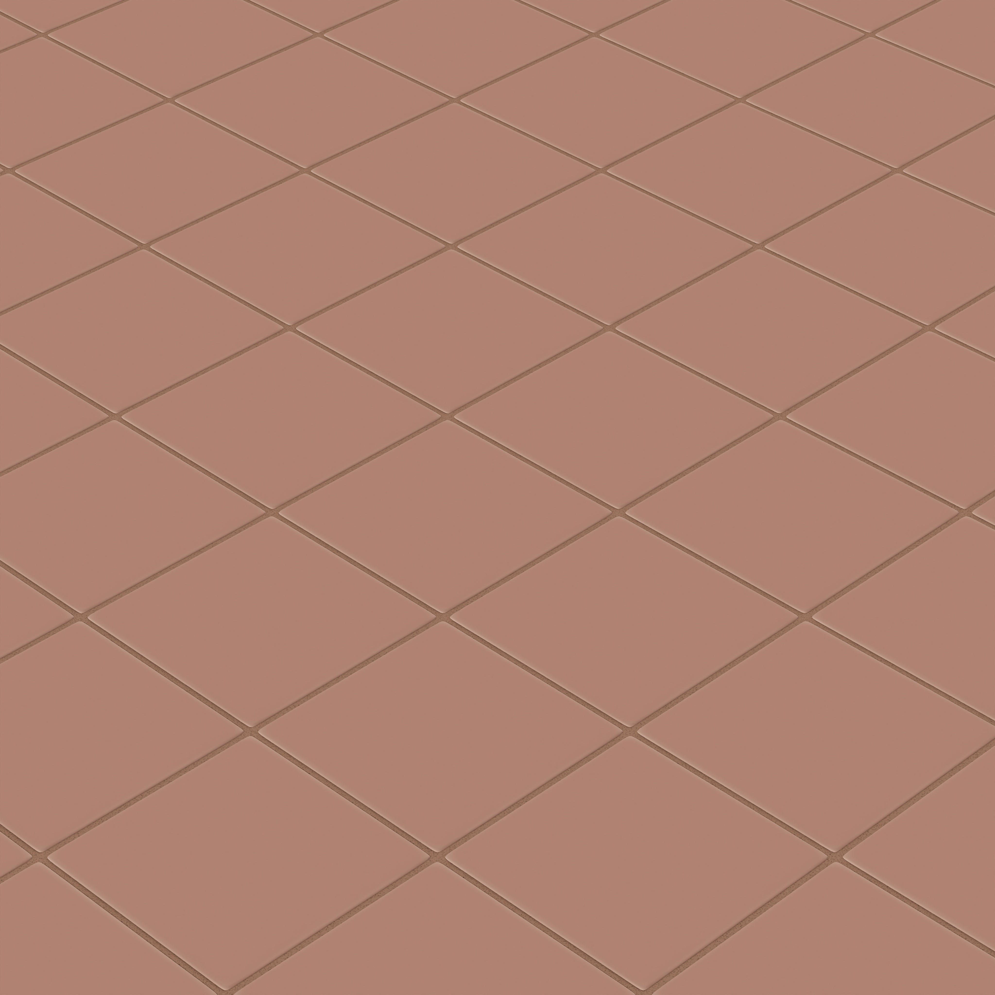 6x6 Original Ceramic Tile in Mauve Matte