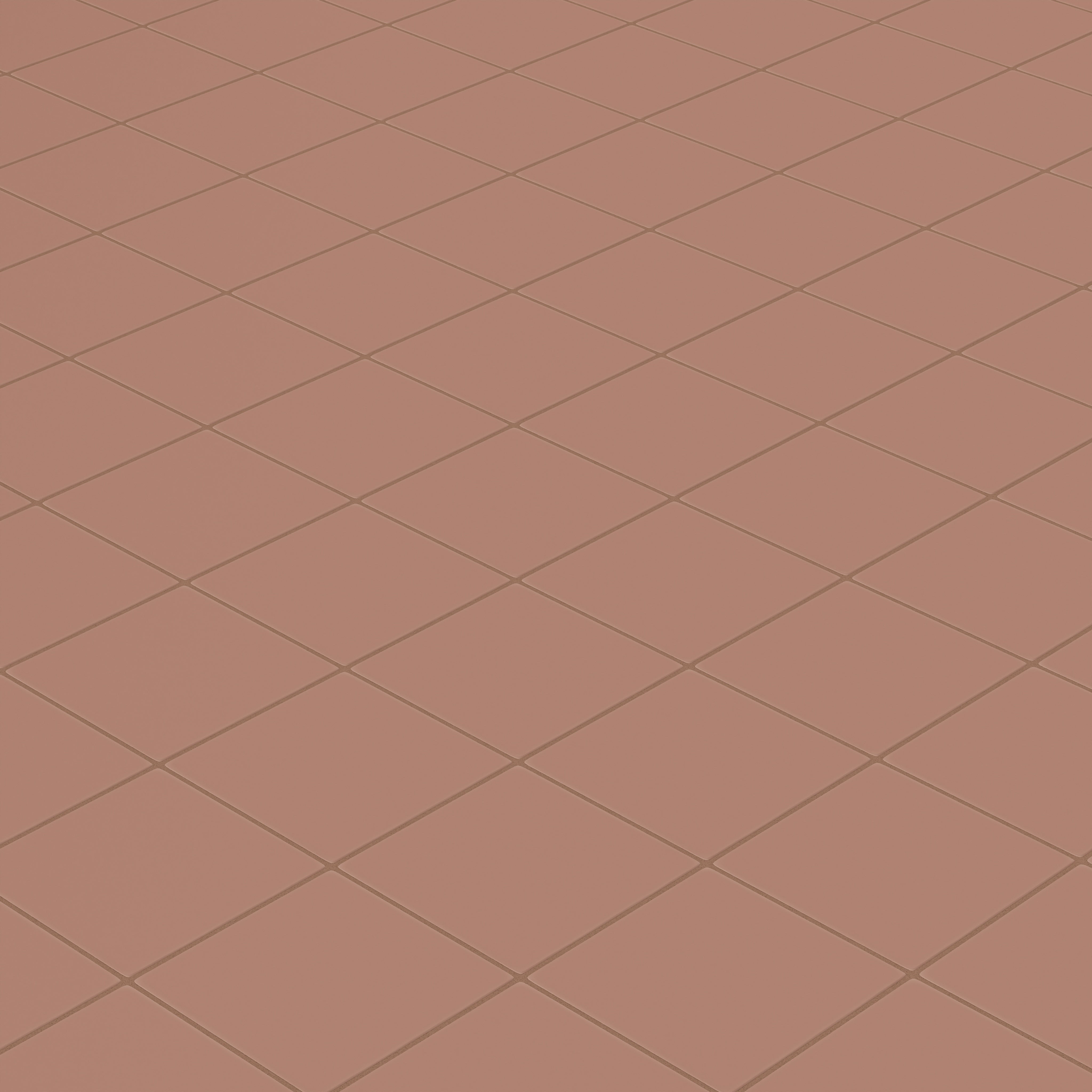 8x8 Original Ceramic Tile in Mauve Matte